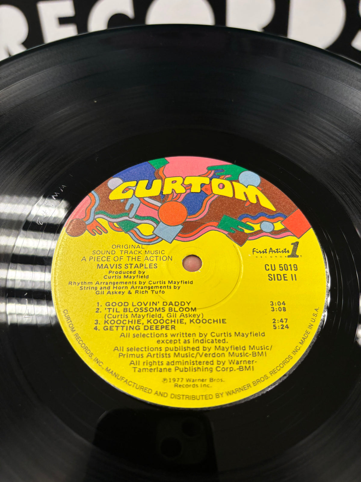 Mavis Staples: A Piece Of The Action, LP, Curtom, US 1977