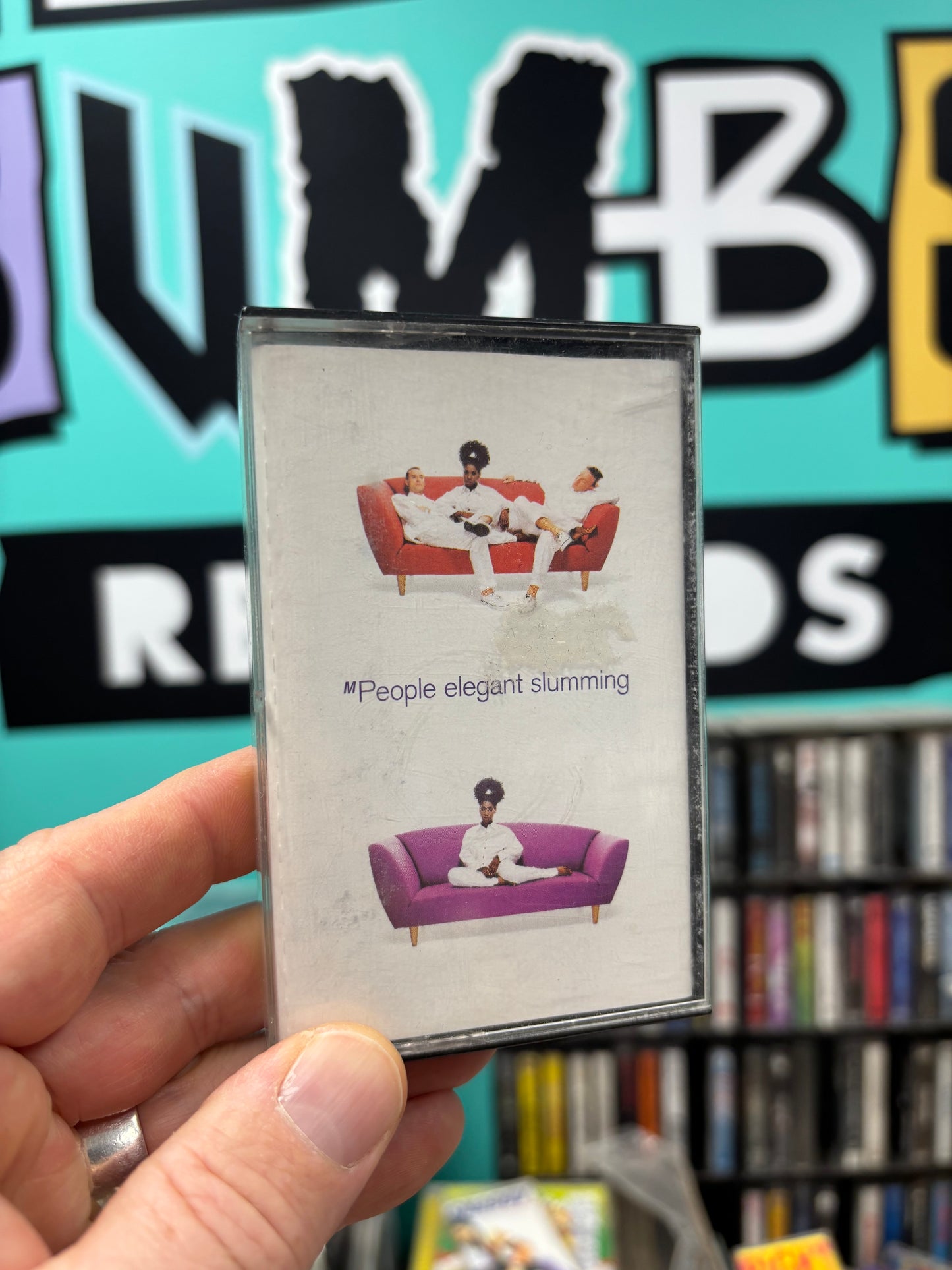 M People: Elegant Slumming, C-cassette, Deconstruction, RCA, BMG, Europe 1993