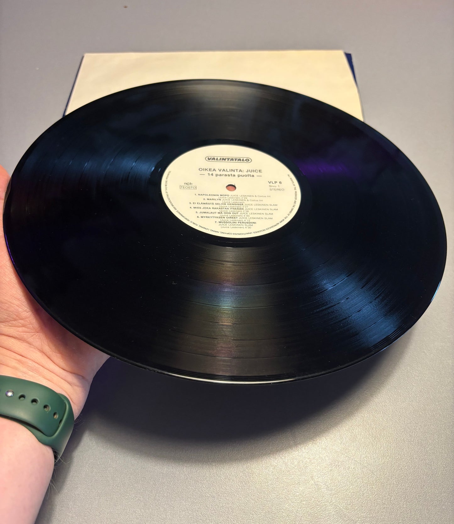 Oikea Valinta: Juice (Juicen 14 Parasta Puolta), LP, Only pressing, Valintatalo, Finland 1981