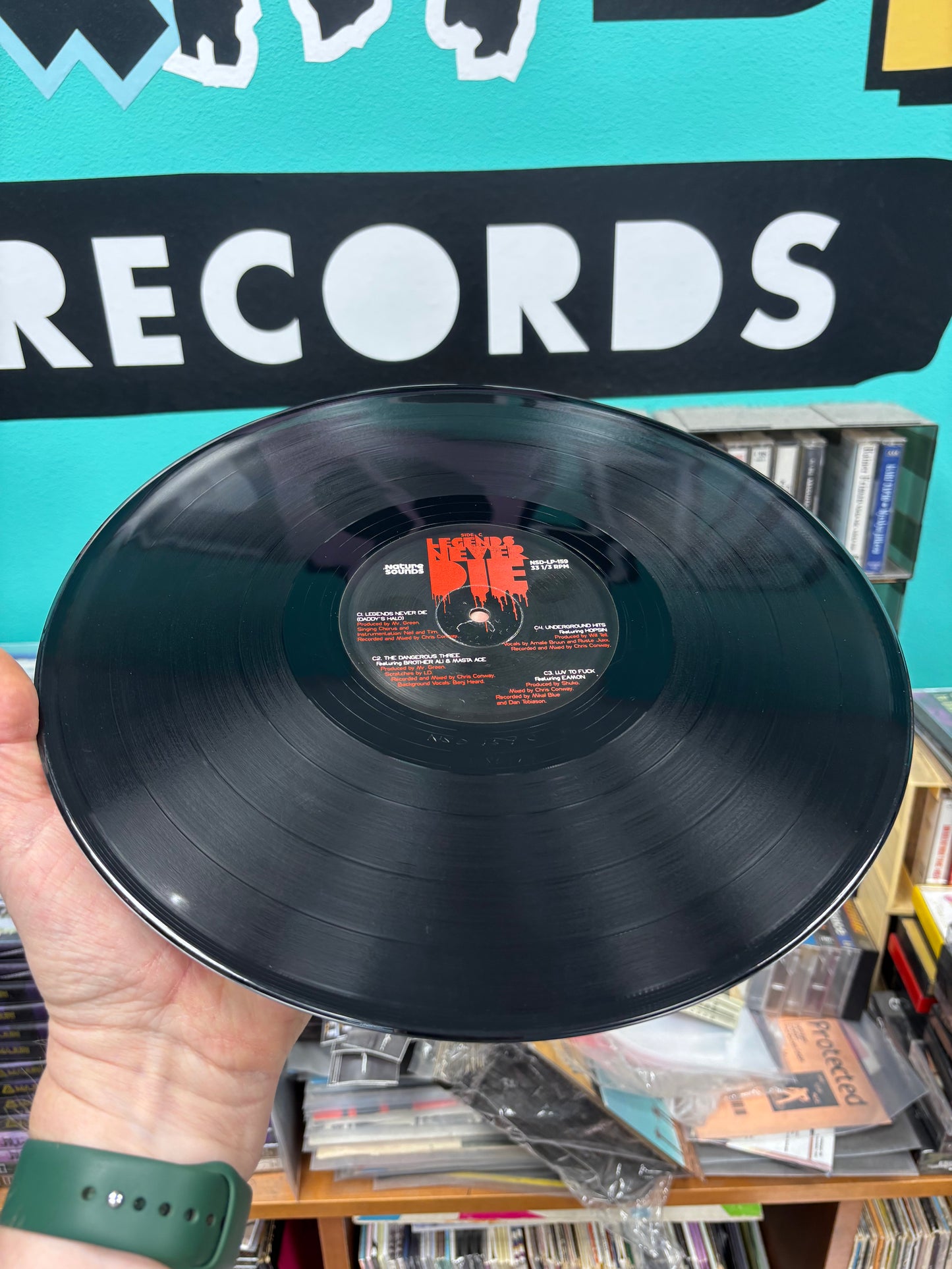 R.A. The Rugged Man: Legends Never Die, 2LP, OG pressing, Nature Sounds, Fat Beats, US 2013
