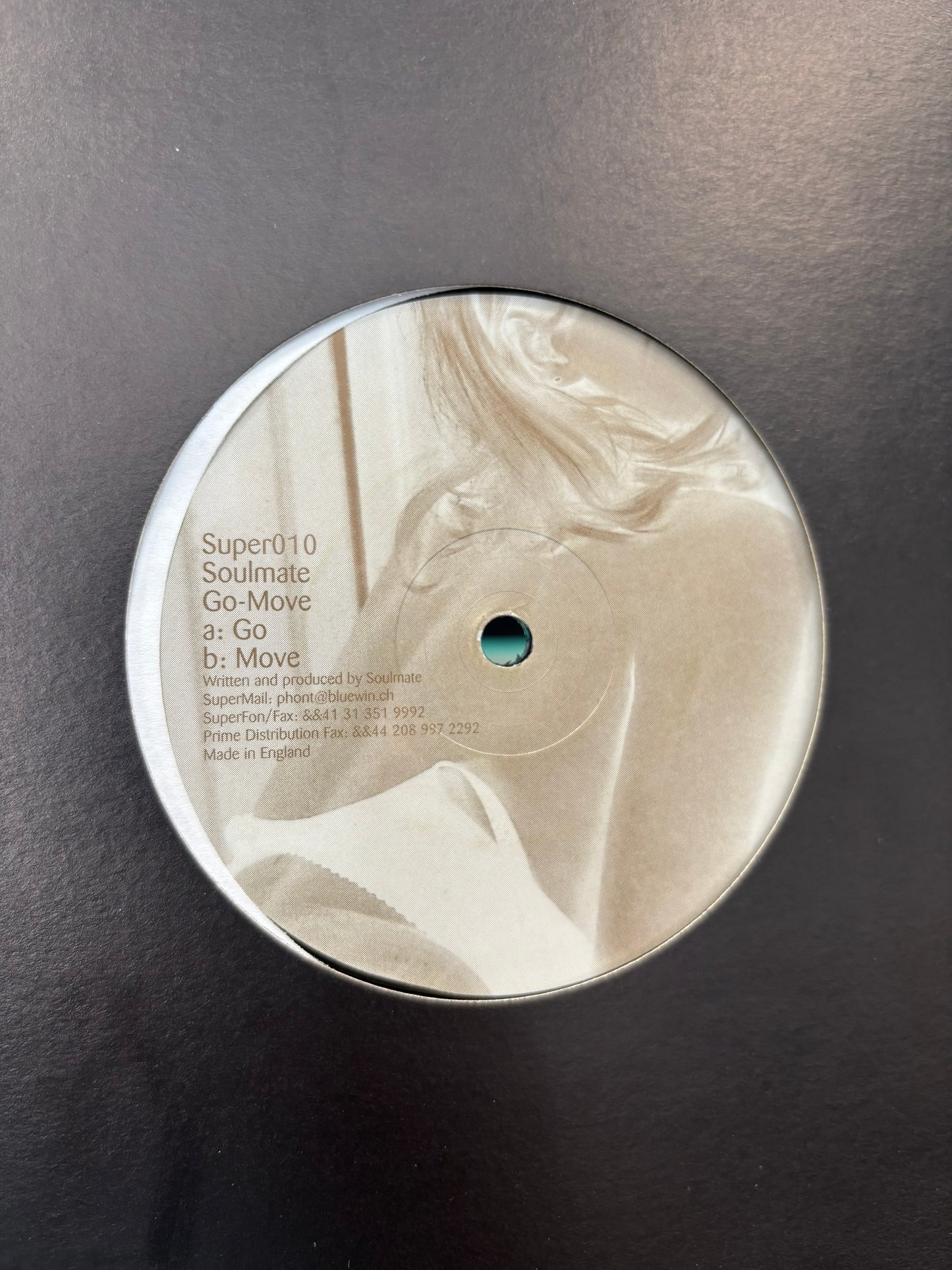 Soulmate: Go-Move, 12inch, Only official pressing, SuperBra, Switzerland 2000