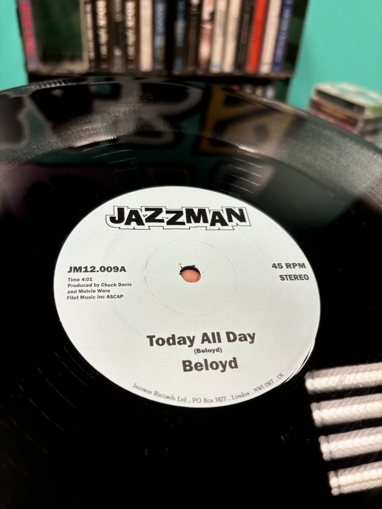 Beloyd: Today All Day/Get Into Your Life, 12inch, reissue, Jazzman, UK 2007