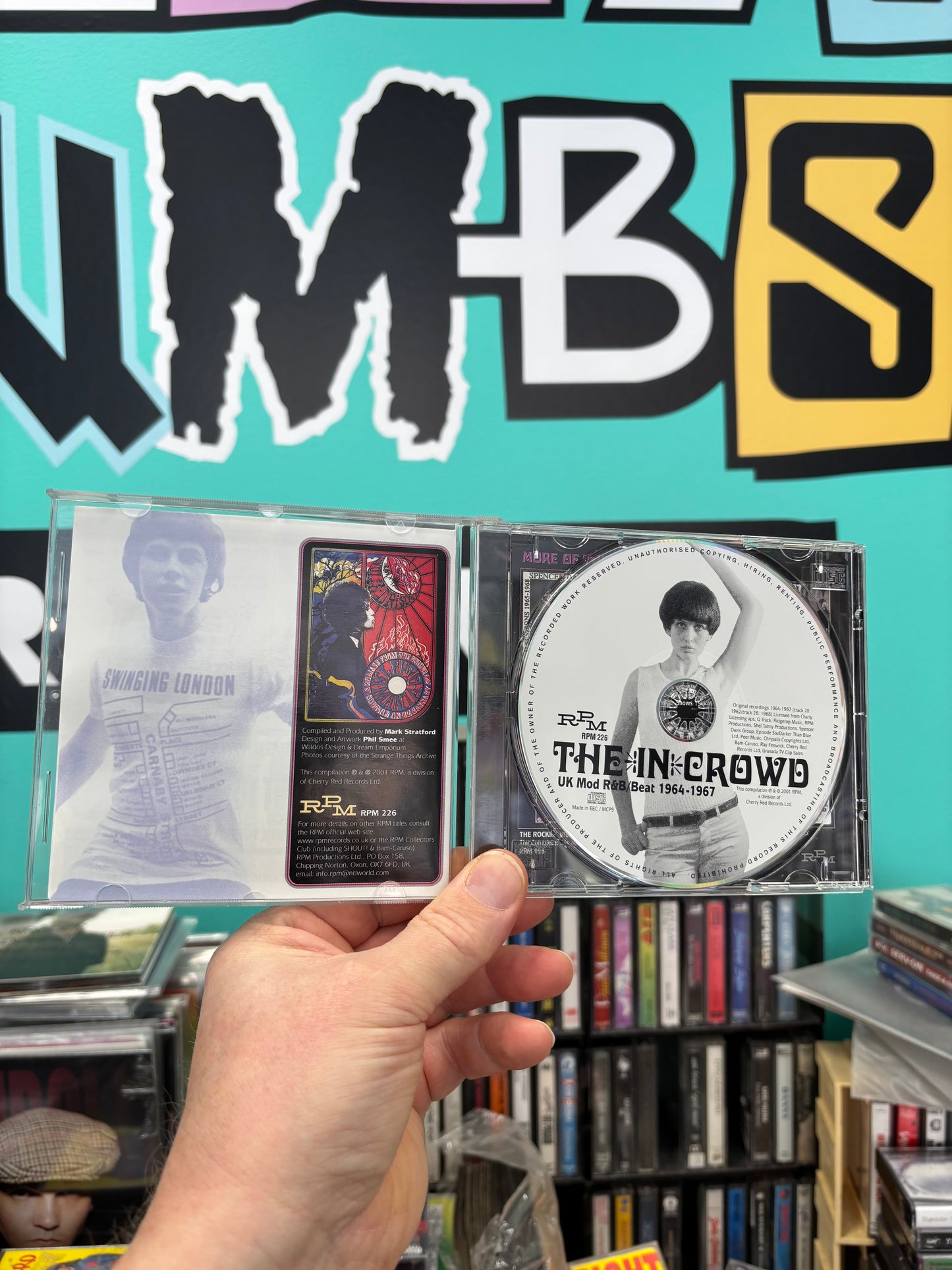 The In Crowd (UK Mod R&B Beat 1964-1967), CD, 1st pressing, Compilation, Enhanced, RPM Records, UK 2001