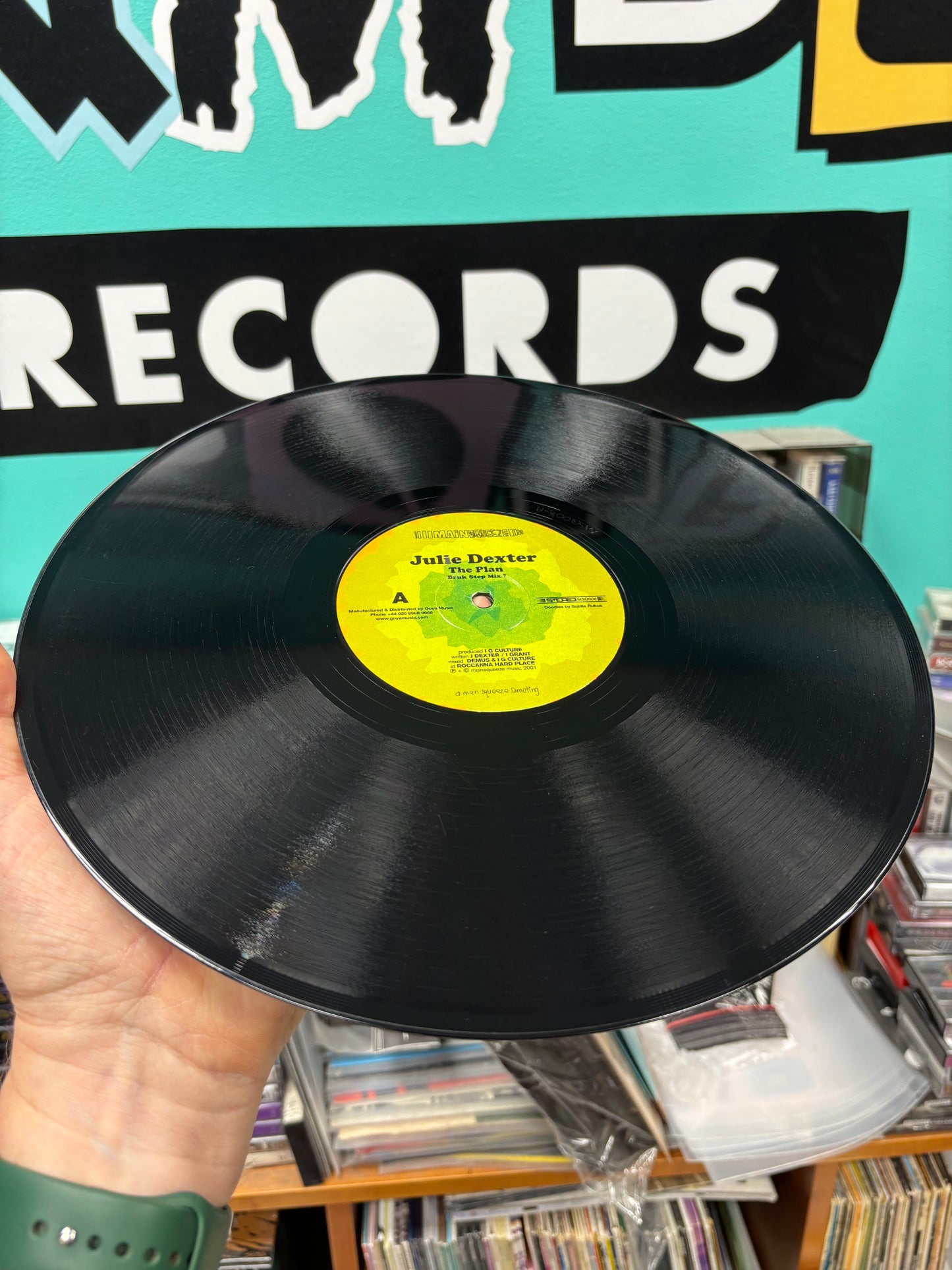 Julie Dexter: The Plan, 12inch, Only official pressing, Main Squeeze, UK 2001