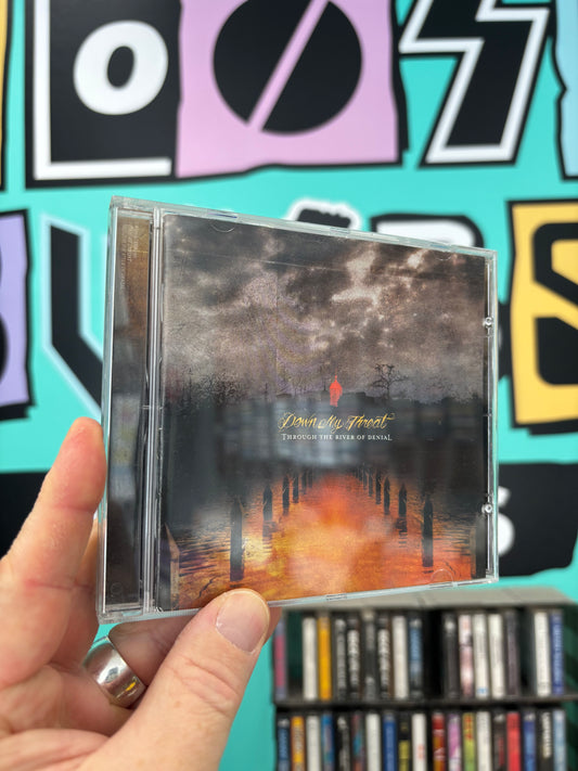 Down My Throat: Through The River Of Denial, CD, 1st pressing, FullHouse Records, Combat Rock Industry, Finland 2005