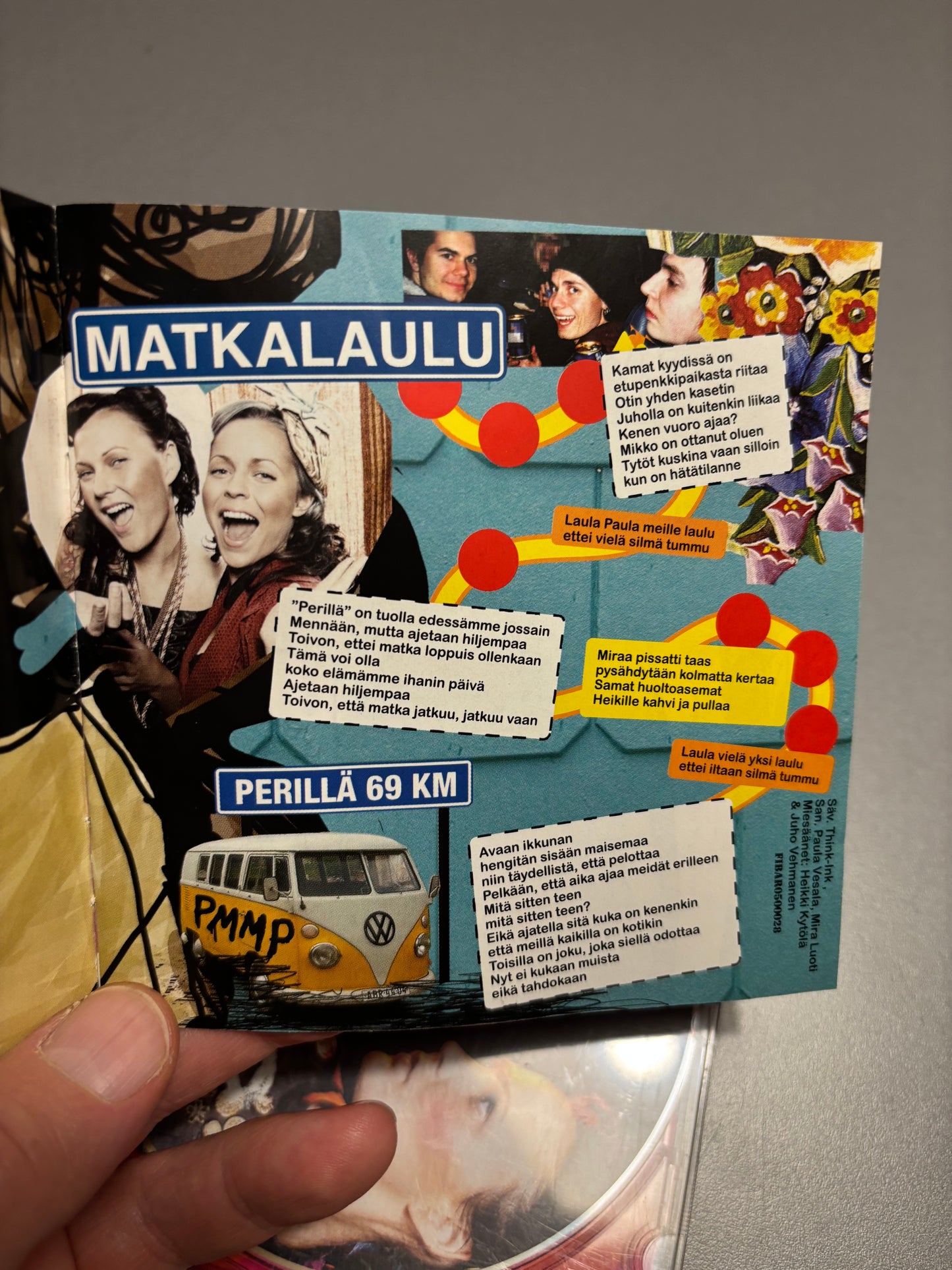 PMMP: Kovemmat Kädet, CD, 1st pressing, autographed, RCA, Finland 2005