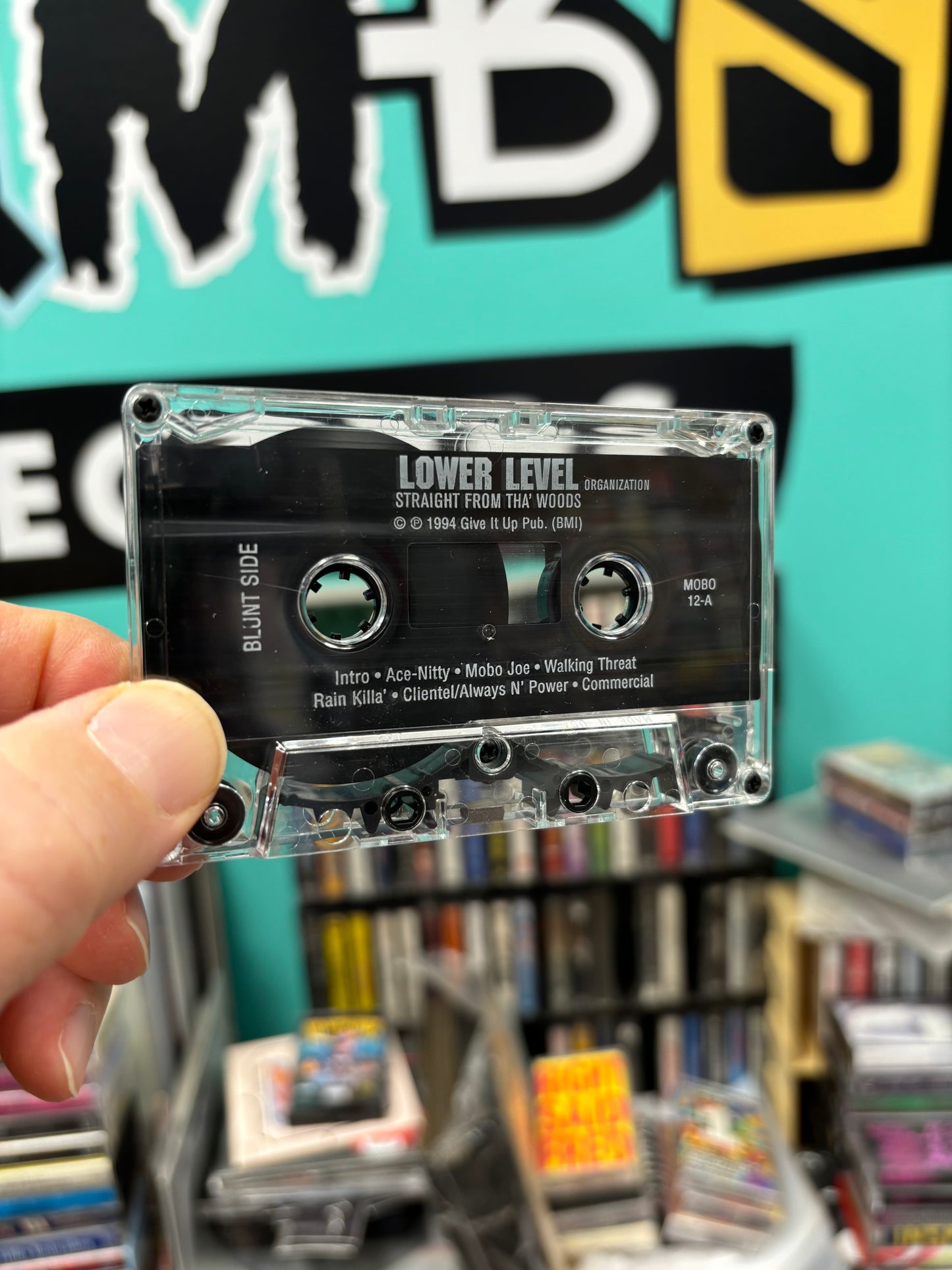 Lower Level Organization: Straight From Tha’ Woods, C-cassette, 1st pressing, Mobo Records, US 1994