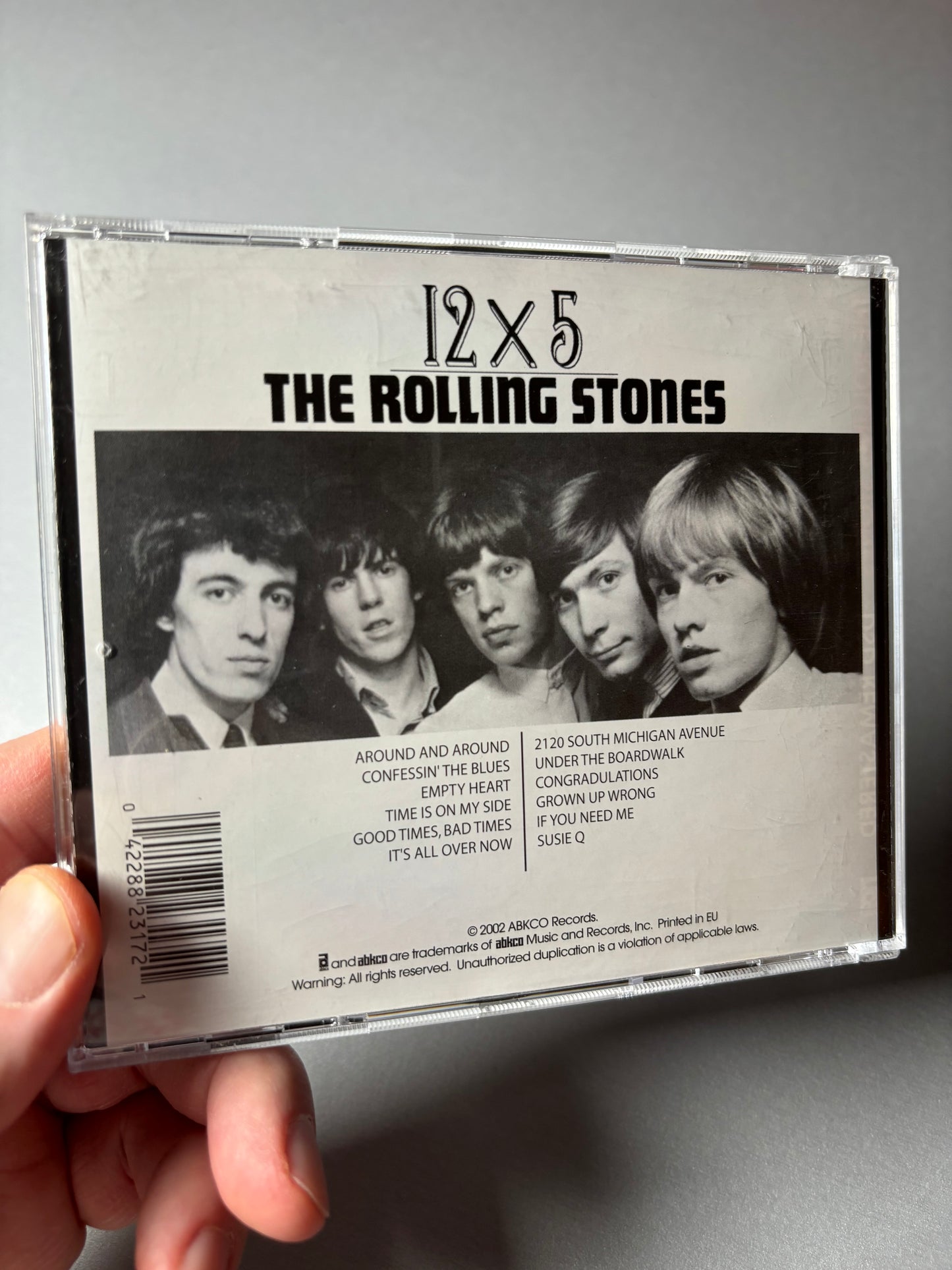 The Rolling Stones: 12 X 5, CD, reissue, remastered, DSD, ABKCO, Europe 2002