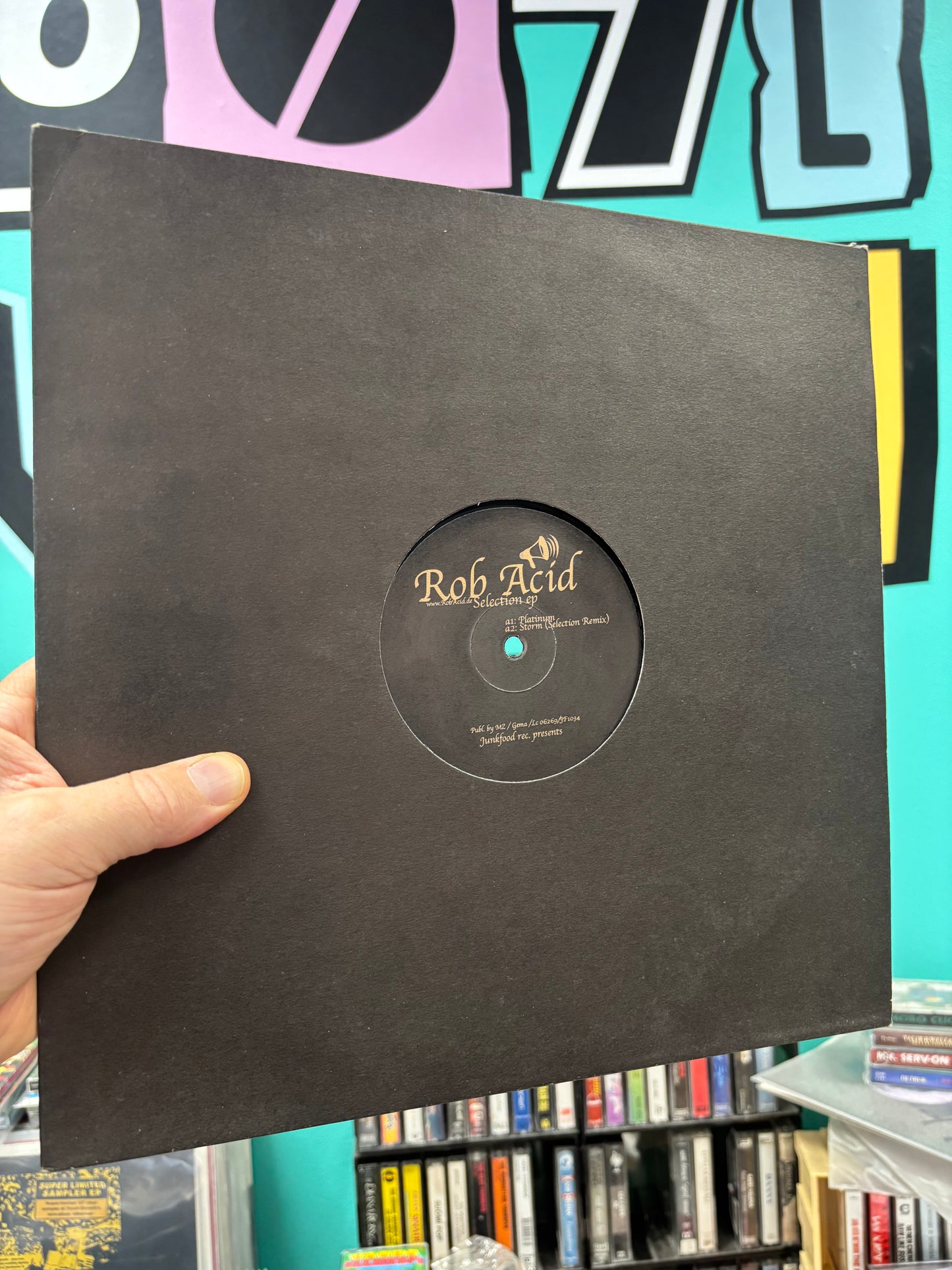 Rob Acid: Selection EP, 12inch, Only pressing, Junkfood Records, Germany 2001