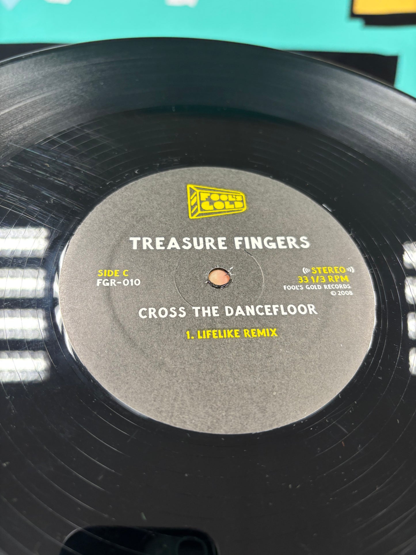 Treasure Fingers: Cross The Dancefloor, 2x12inch, Only pressing, Fool’s Gold Records, US 2008