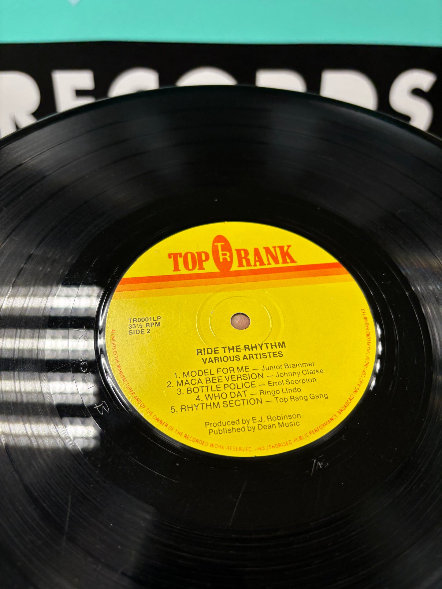 Ride The Rhythm, LP, Compilation, Top Rank, UK 1985