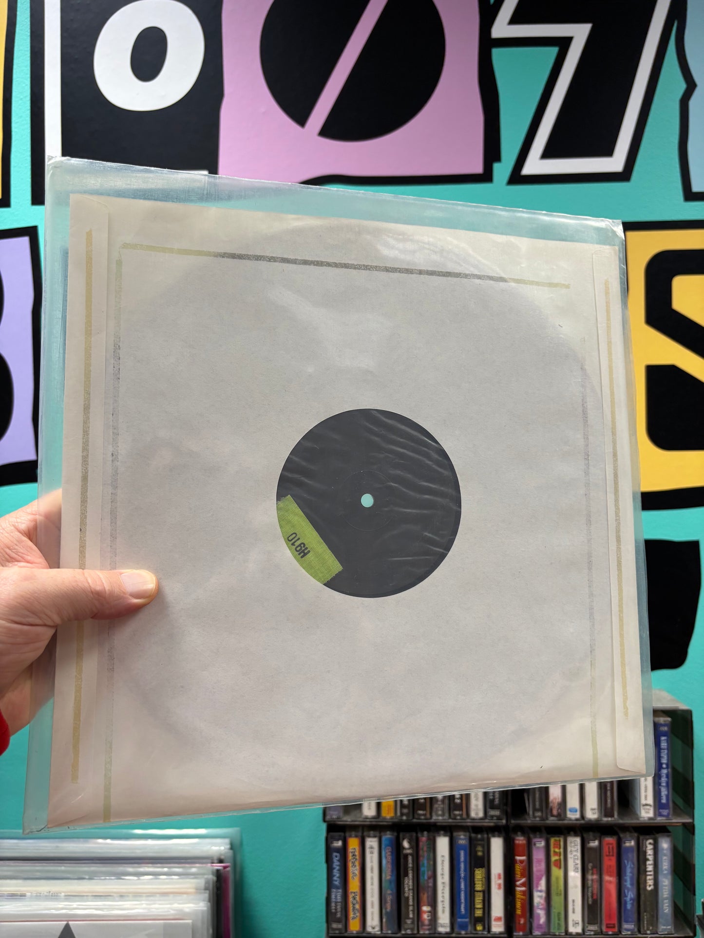 Cage Suburbia: Lost Titles, 12inch, Only pressing, Limited Edition, white label, SURVIVE ltd., Italy 2019