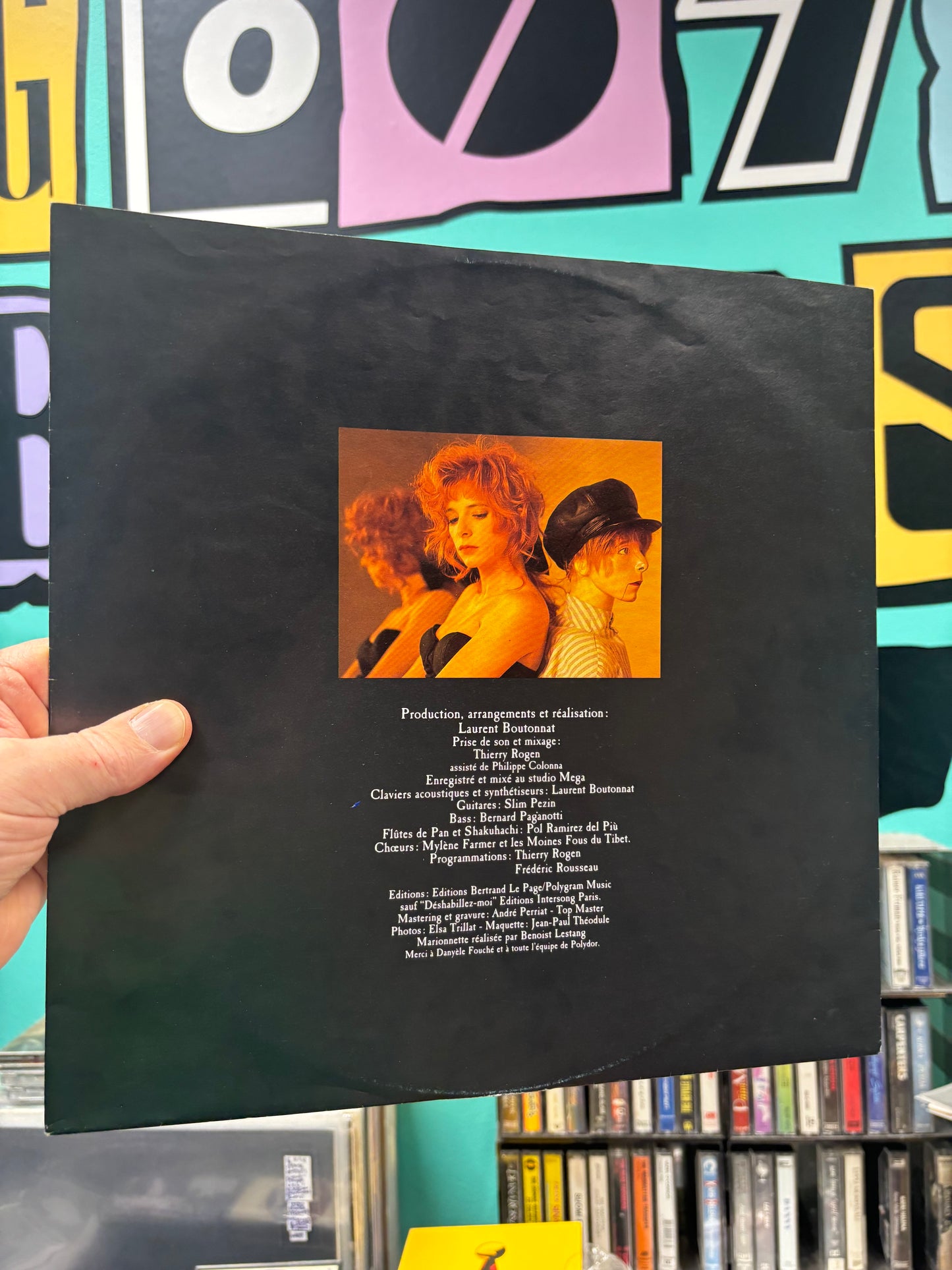 Mylene Farmer: Ainsi Soit Je…, LP, Embossed Letters, Polydor, Europe 1988