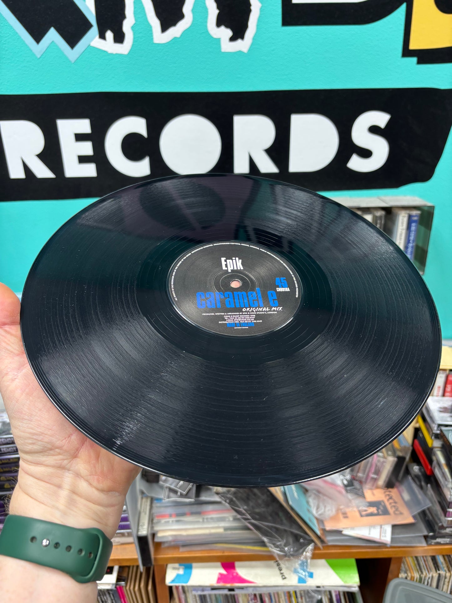 Epik: Caramel E, 12inch, Only official pressing, Chug N Bump Records, UK 1998