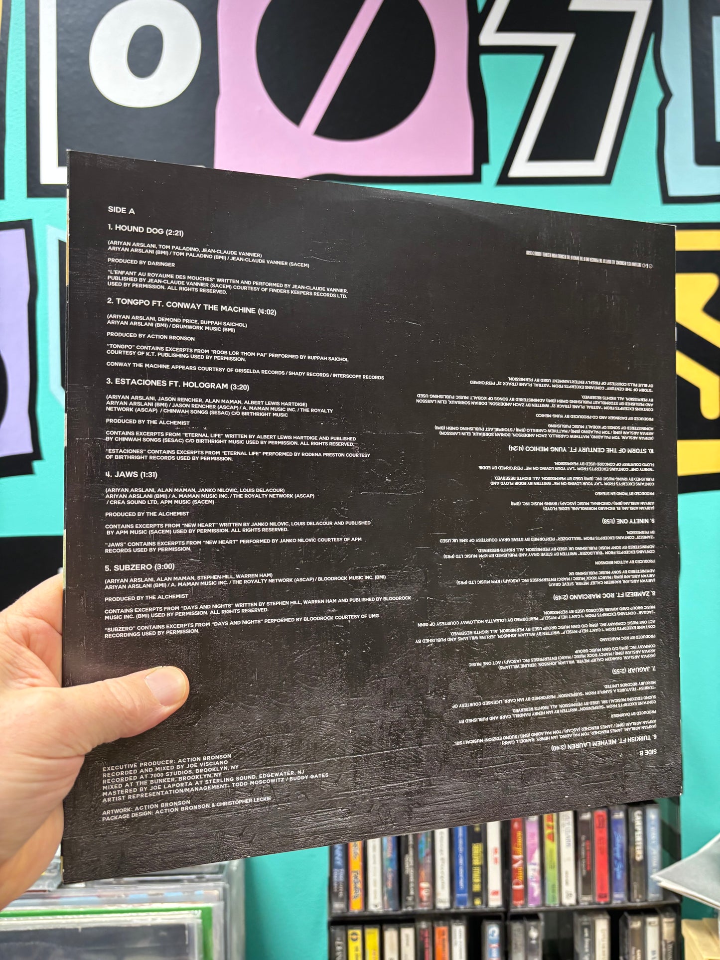 Action Bronson: Cocodrillo Turbo, LP, Blue vinyl, Loma Vista, Europe 2022