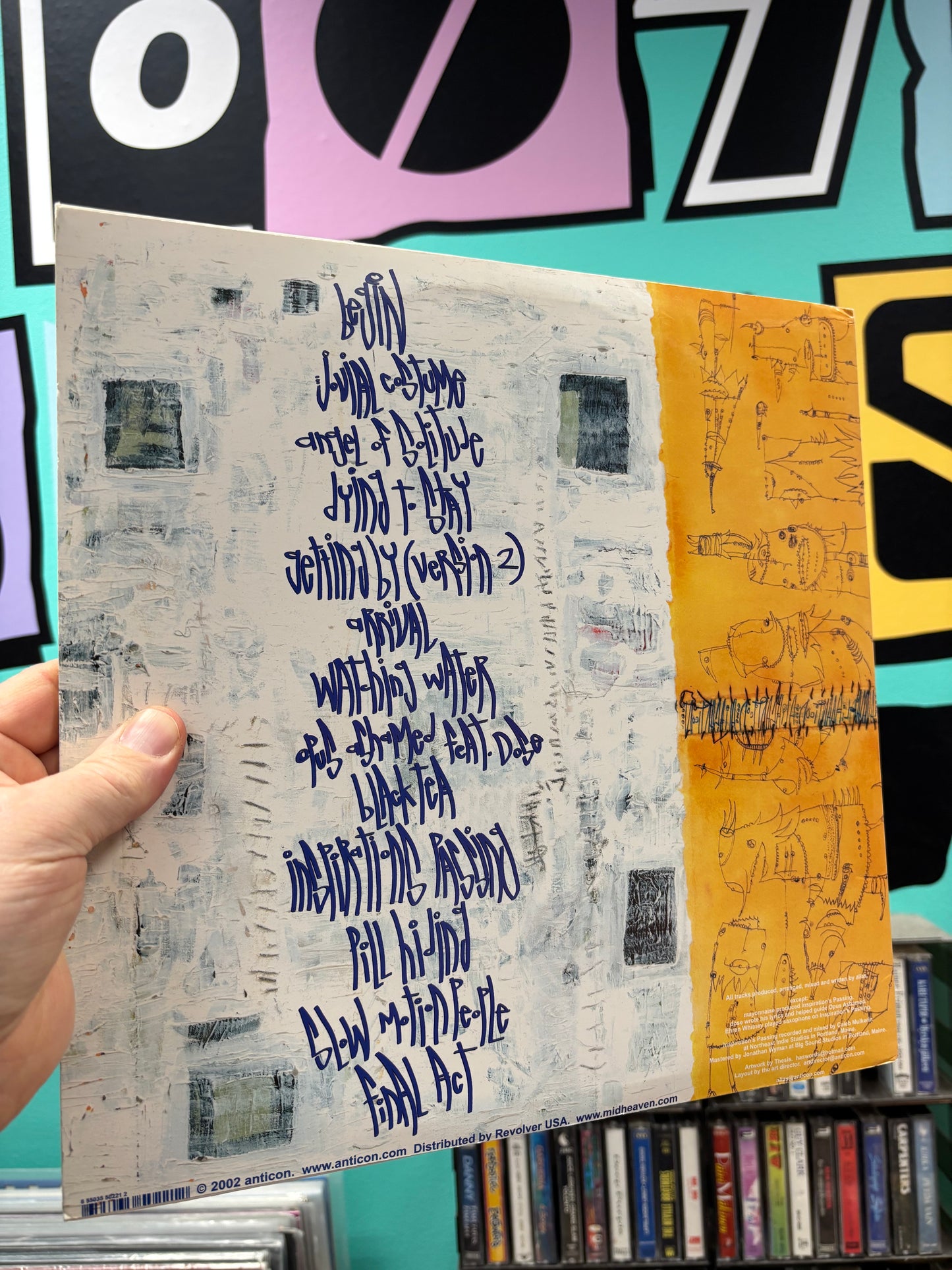 Alias: The Other Side Of The Looking Glass, 2LP, 1st pressing, Anticon, US 2002