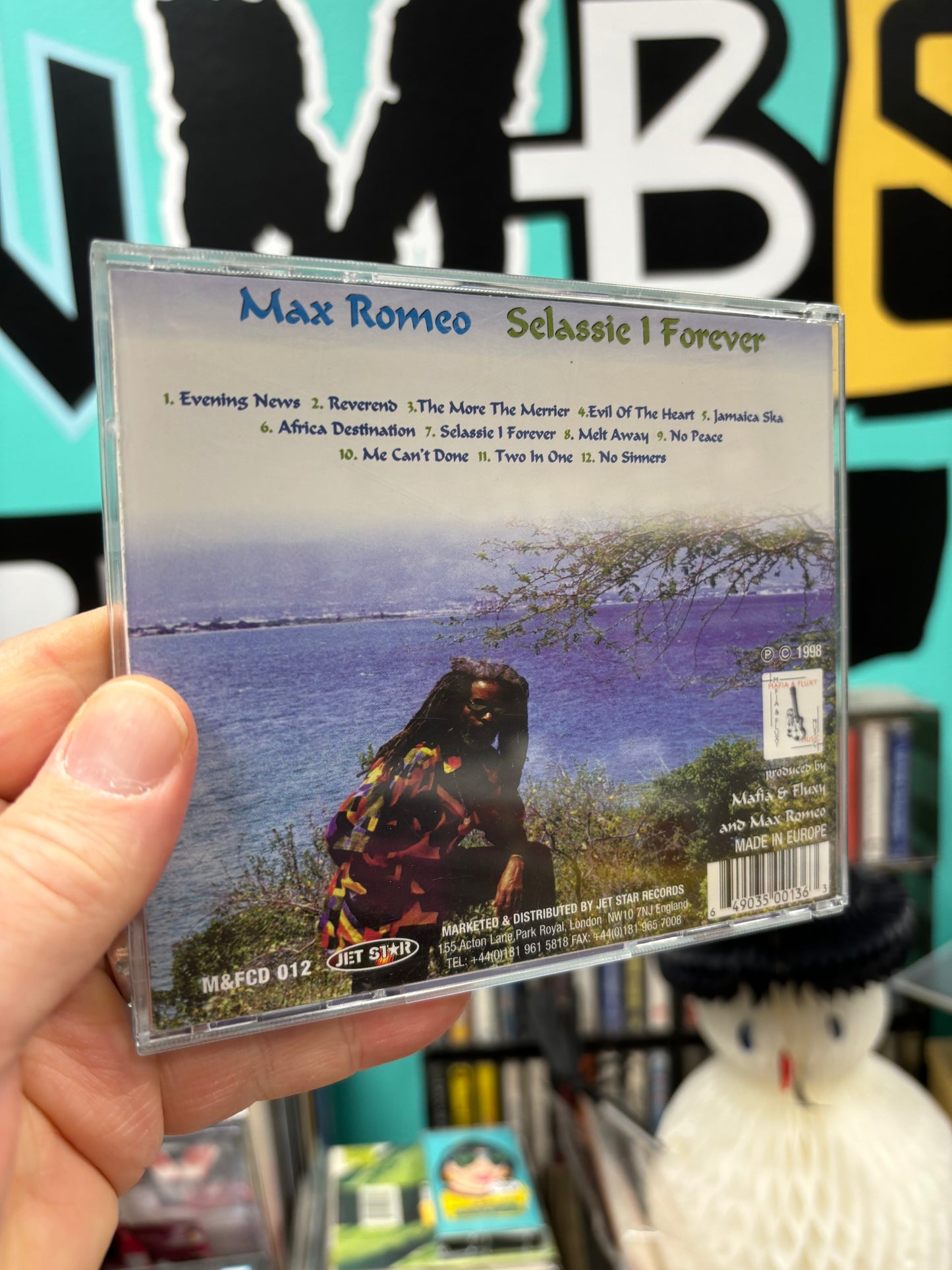 Max Romeo: Selassie I Forever, CD, Europe 1998