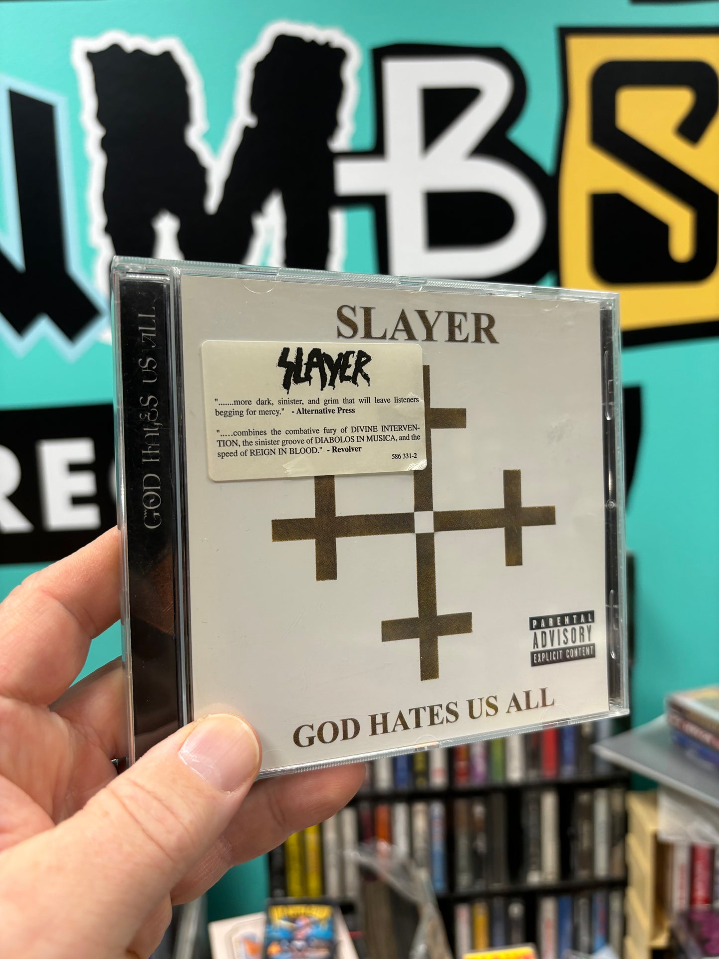 Slayer: God Hates Us All, CD, American Recordings, UK & Europe 2001