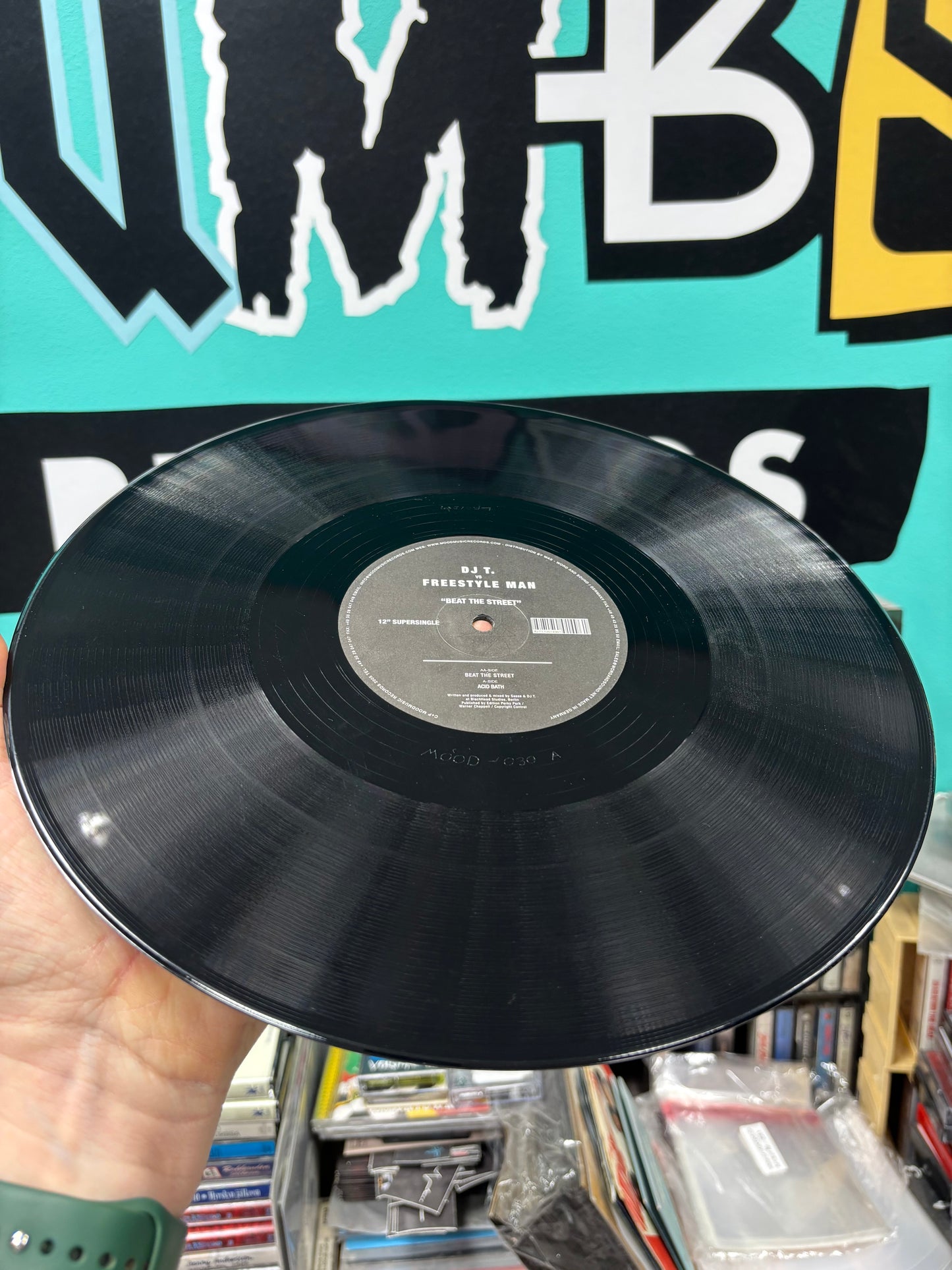 DJ T. vs Freestyle Man: Beat The Street, 12inch, Only pressing, Moodmusic, Germany 2005