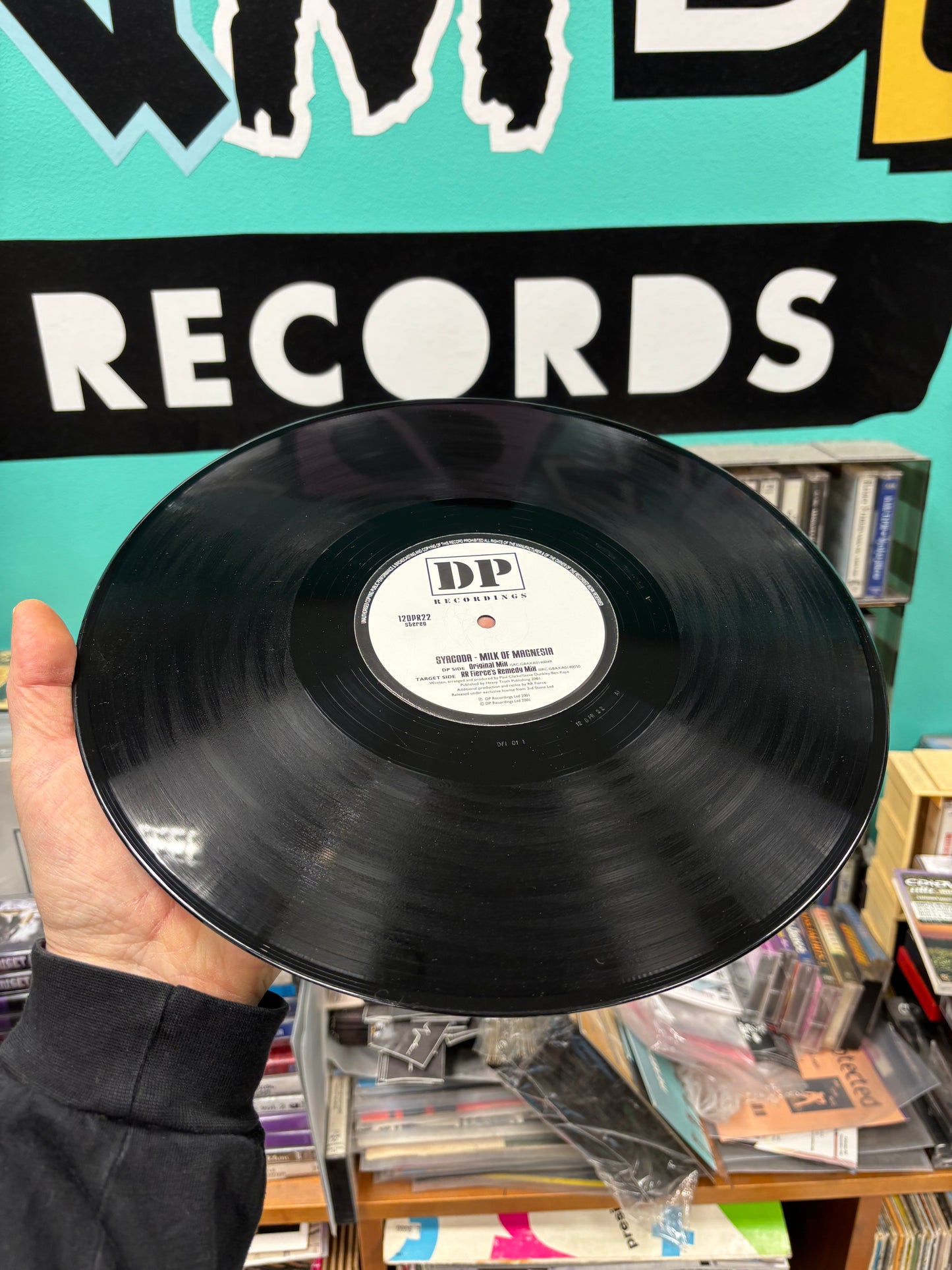 Syacoda: Milk of Magnesia, 12inch, Only pressing, DP Recordings, UK 2001