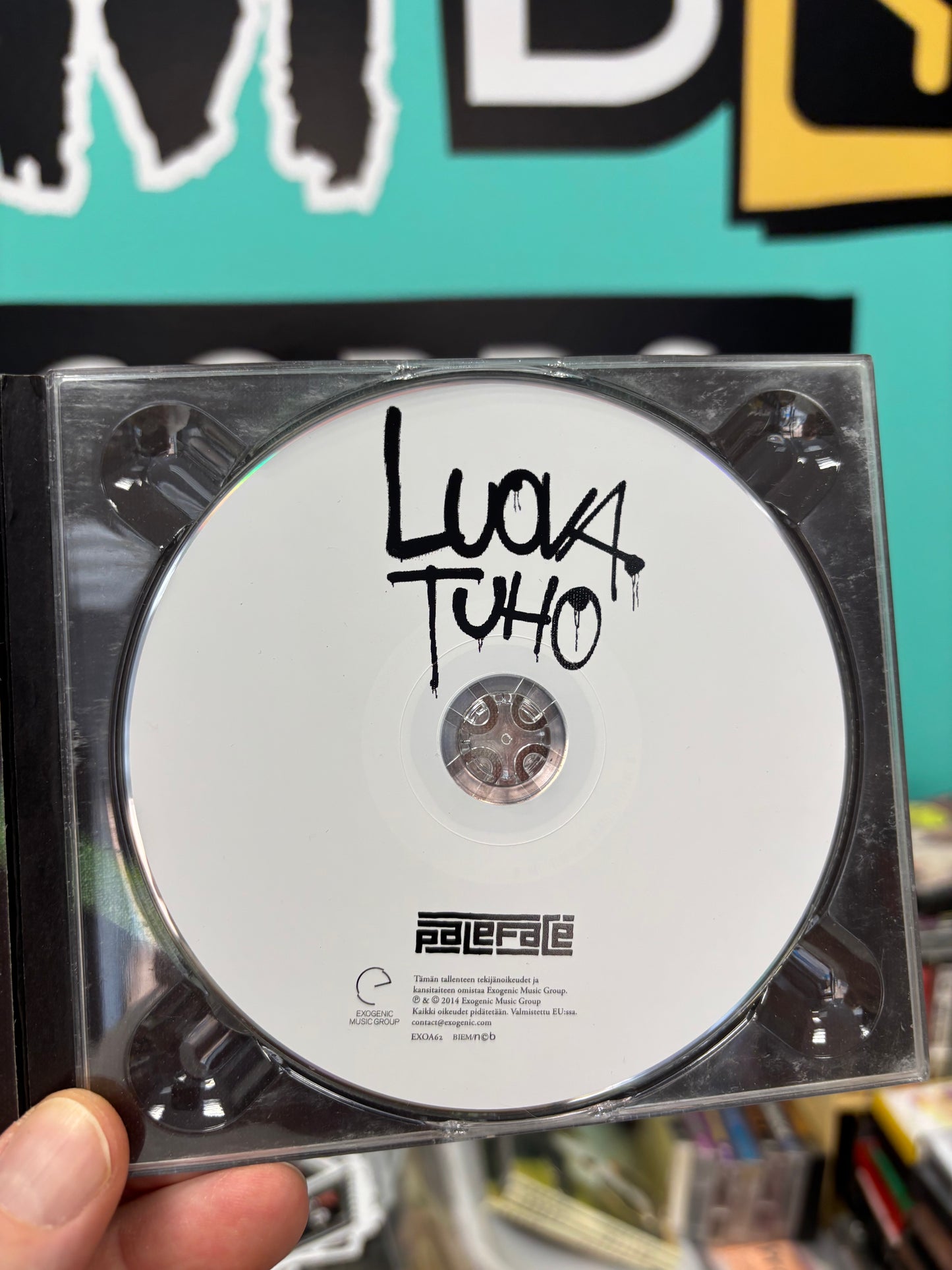 Paleface: Luova Tuho, CD, 1st pressing, Only CD pressing, Exogenic Music Group, Finland 2014