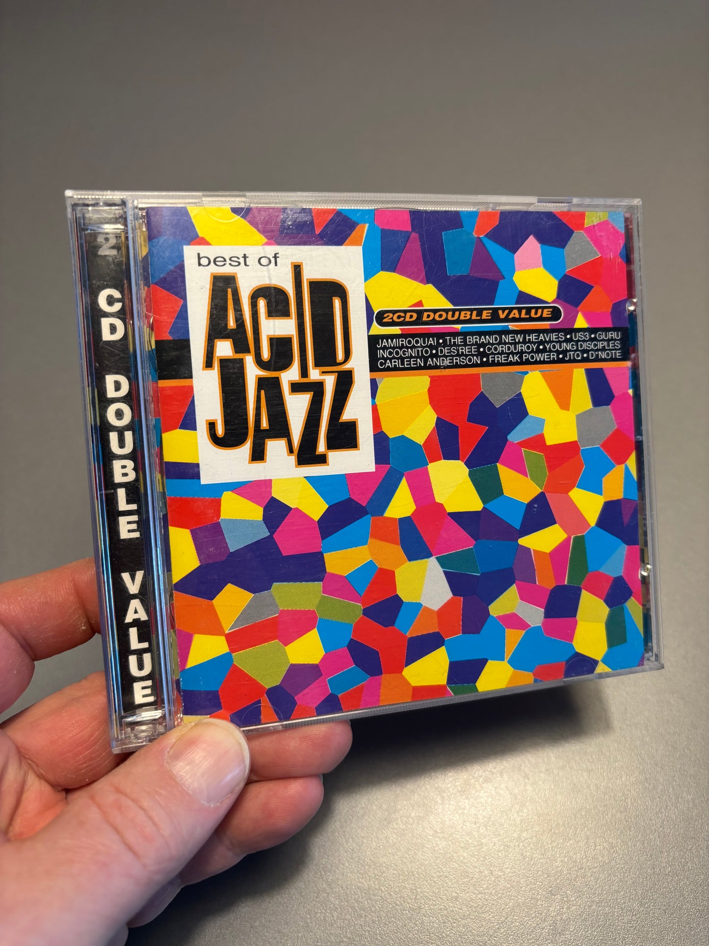 Best Of Acid Jazz, 2CD, 1st pressing, Global Television, UK 1996