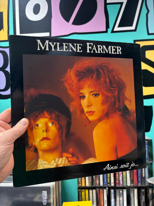 Mylene Farmer: Ainsi Soit Je…, LP, Embossed Letters, Polydor, Europe 1988