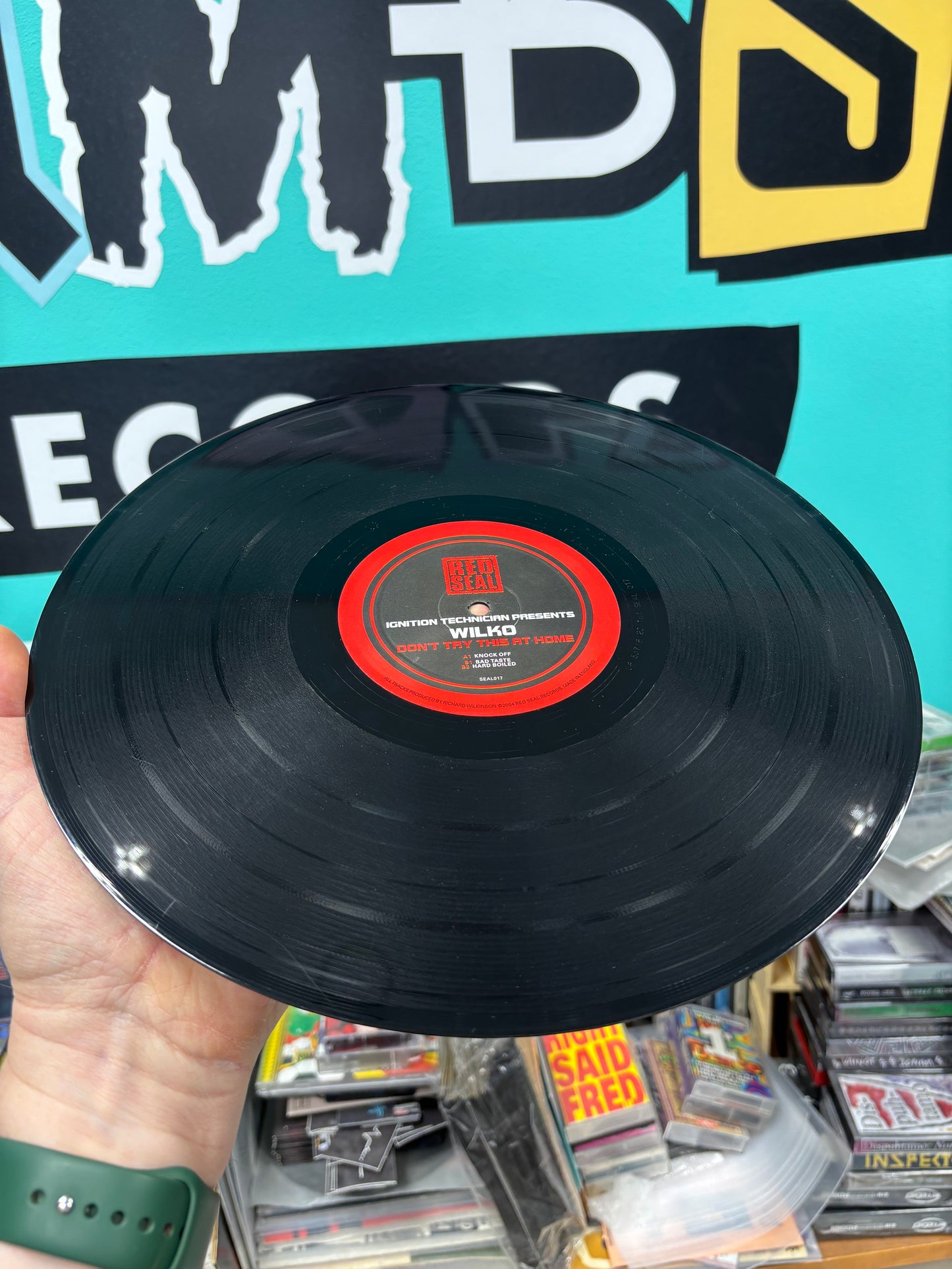 Wilko: Don’t Try This At Home, 12inch, Only official pressing, Red Seal, UK 2004