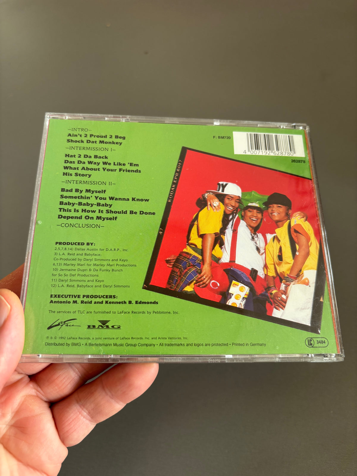 TLC: Ooooooohhh…On The TLC Tip, CD, reissue, LaFace Records, Arista, Europe year?