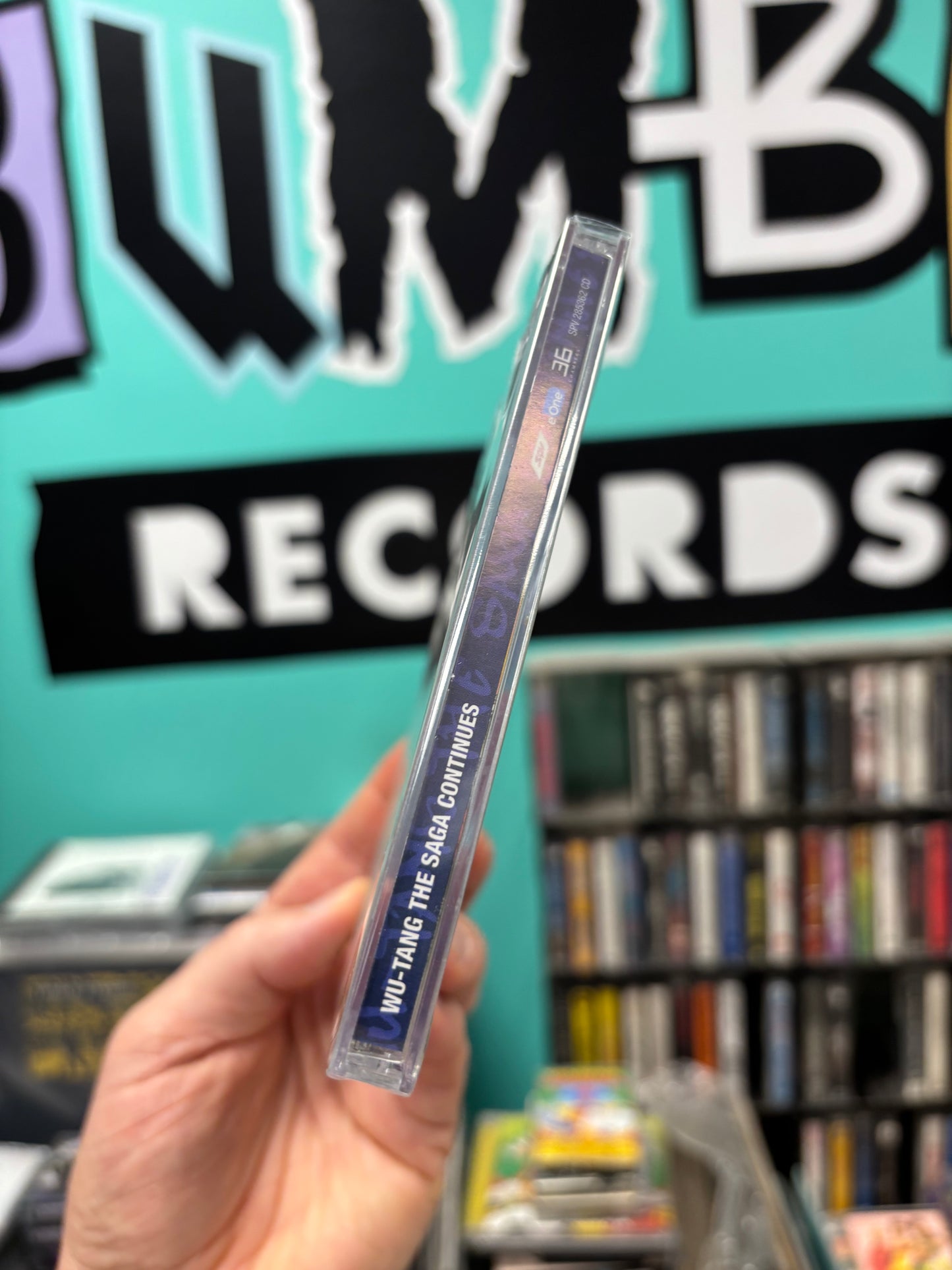 Wu-Tang: The Saga Continues, Box Set, CD, CD instrumentals, 2LP gatefold purple vinyl, cartoon, t-shirt, rolling paper, Limited Edition, 36 Chambers, eOne, SPV, UK & Europe 2017