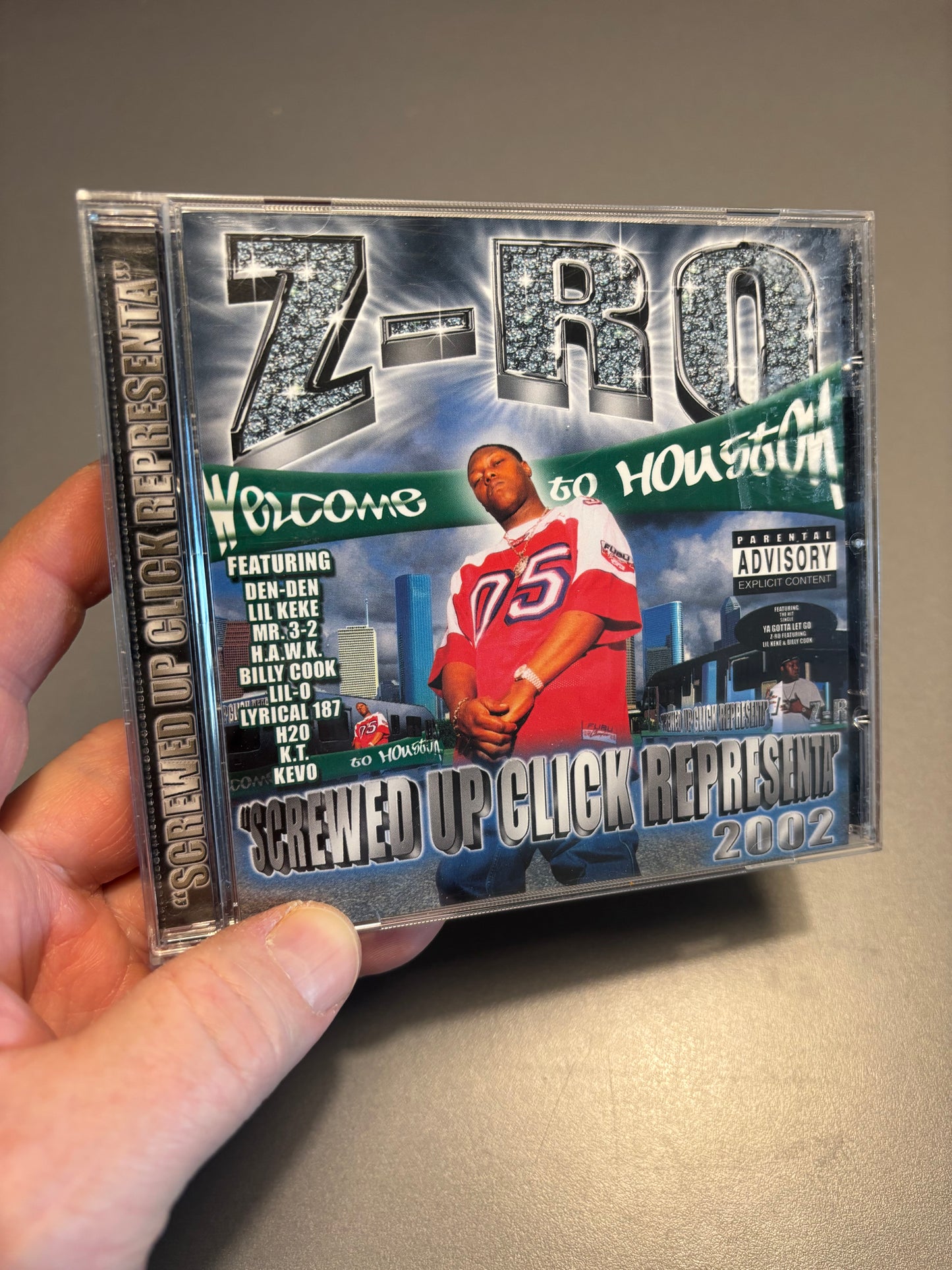 Z-Ro: Screwed Up Click Representa, CD, 1st pressing, Presidential Records, US 2002
