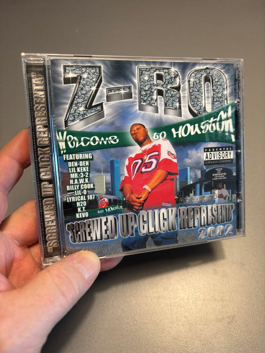 Z-Ro: Screwed Up Click Representa, CD, 1st pressing, Presidential Records, US 2002