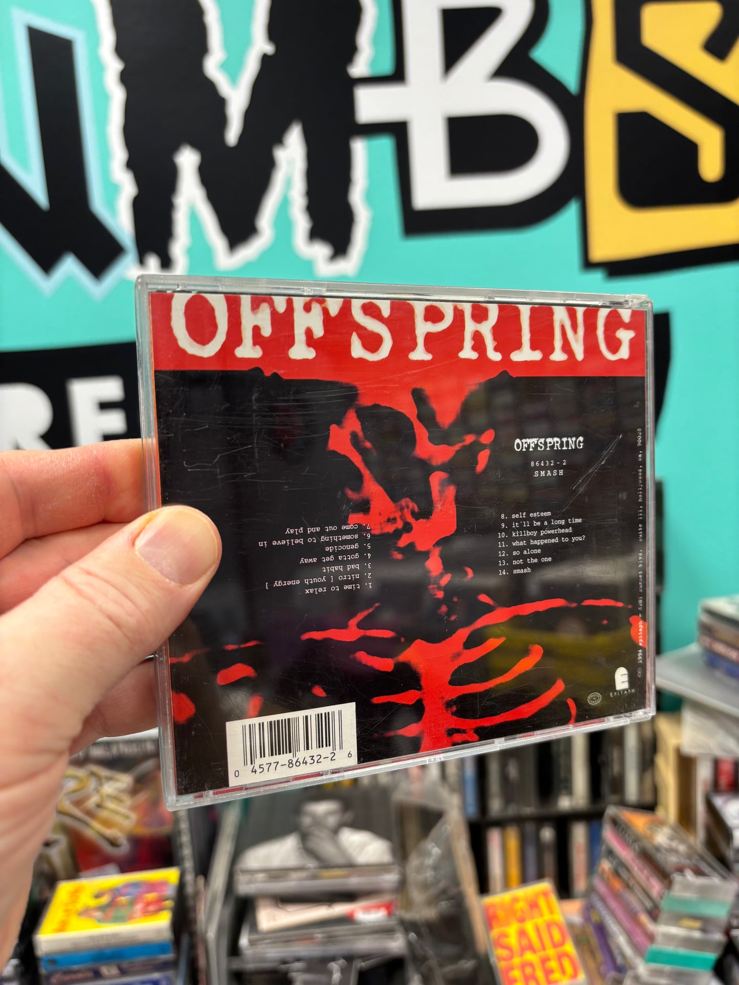 Offspring: Smash, CD, reissue, Epitaph, US? 1994?