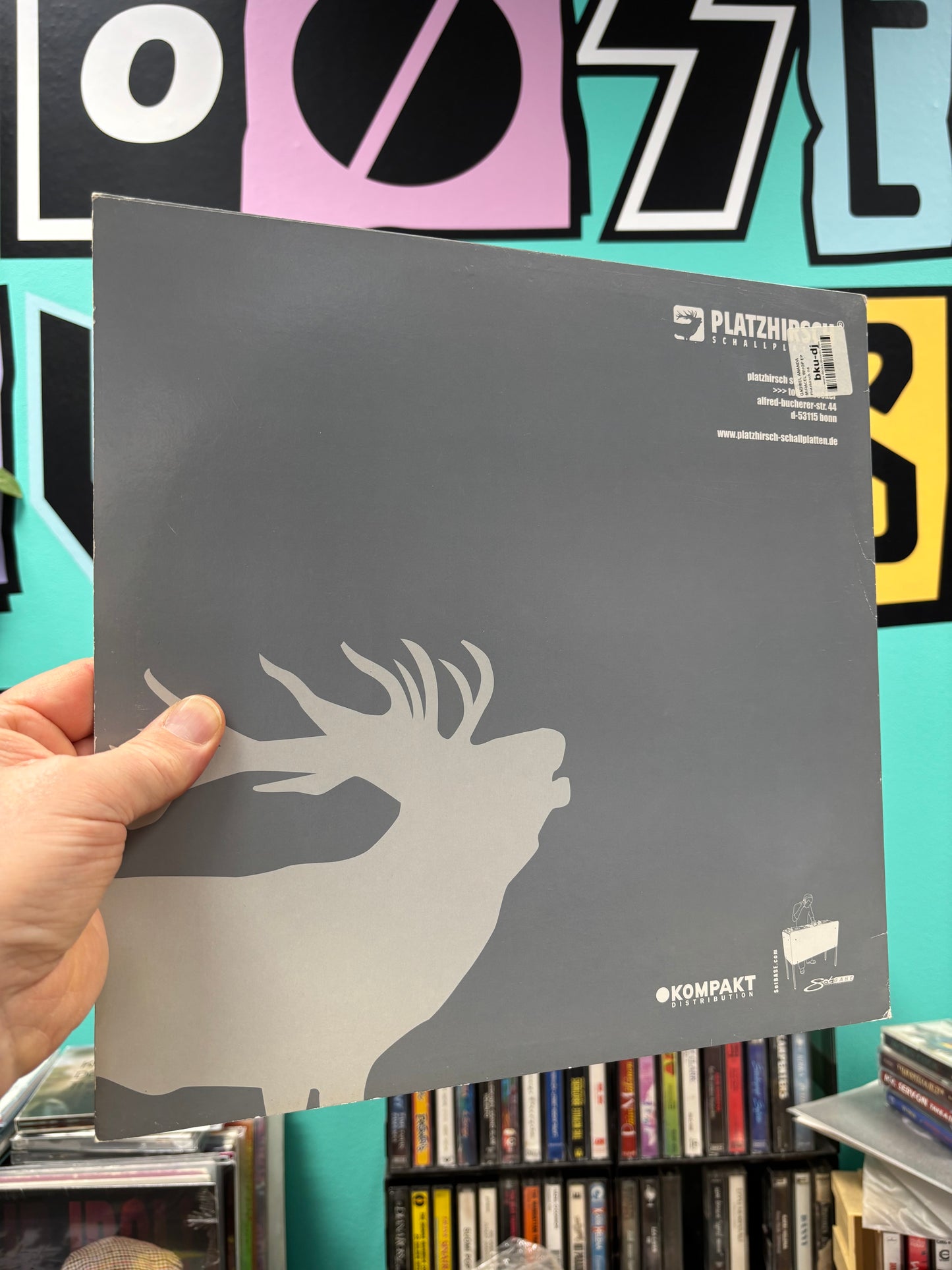 Gabriel Ananda: Miracel Whop, 12inch, Only official pressing, Platzhirsch Schallplatten, Germany 2006