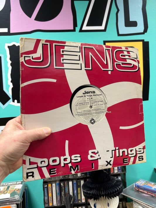 Jens: Loops & Strings, 12inch, 1st pressing, Germany 1993