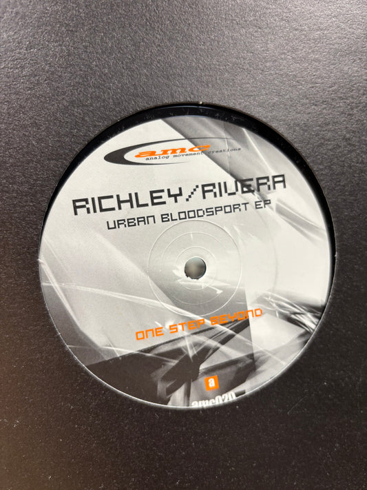 Andrew Richley & Ryan Rivera: Urban Bloodsport, 12inch, Only official pressing, Analog Movement Creations, Germany 2004