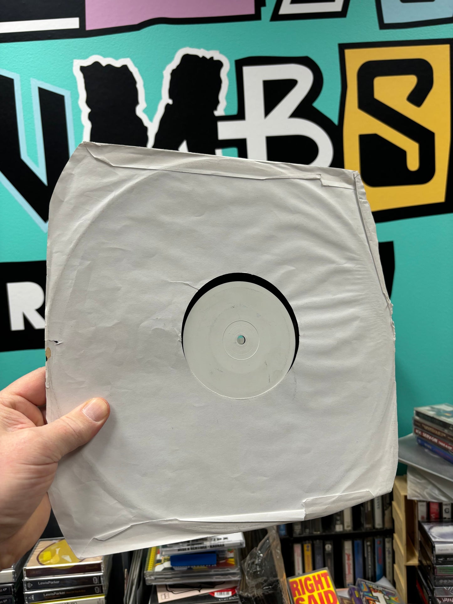 Tribal Tech: Seduction, 12inch, Only pressing, White label, Black & White Records