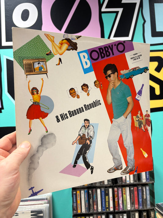 Bobby ”O” & His Banana Republic: A Man Like Me, LP, Mega Records, Scandinavia 1985