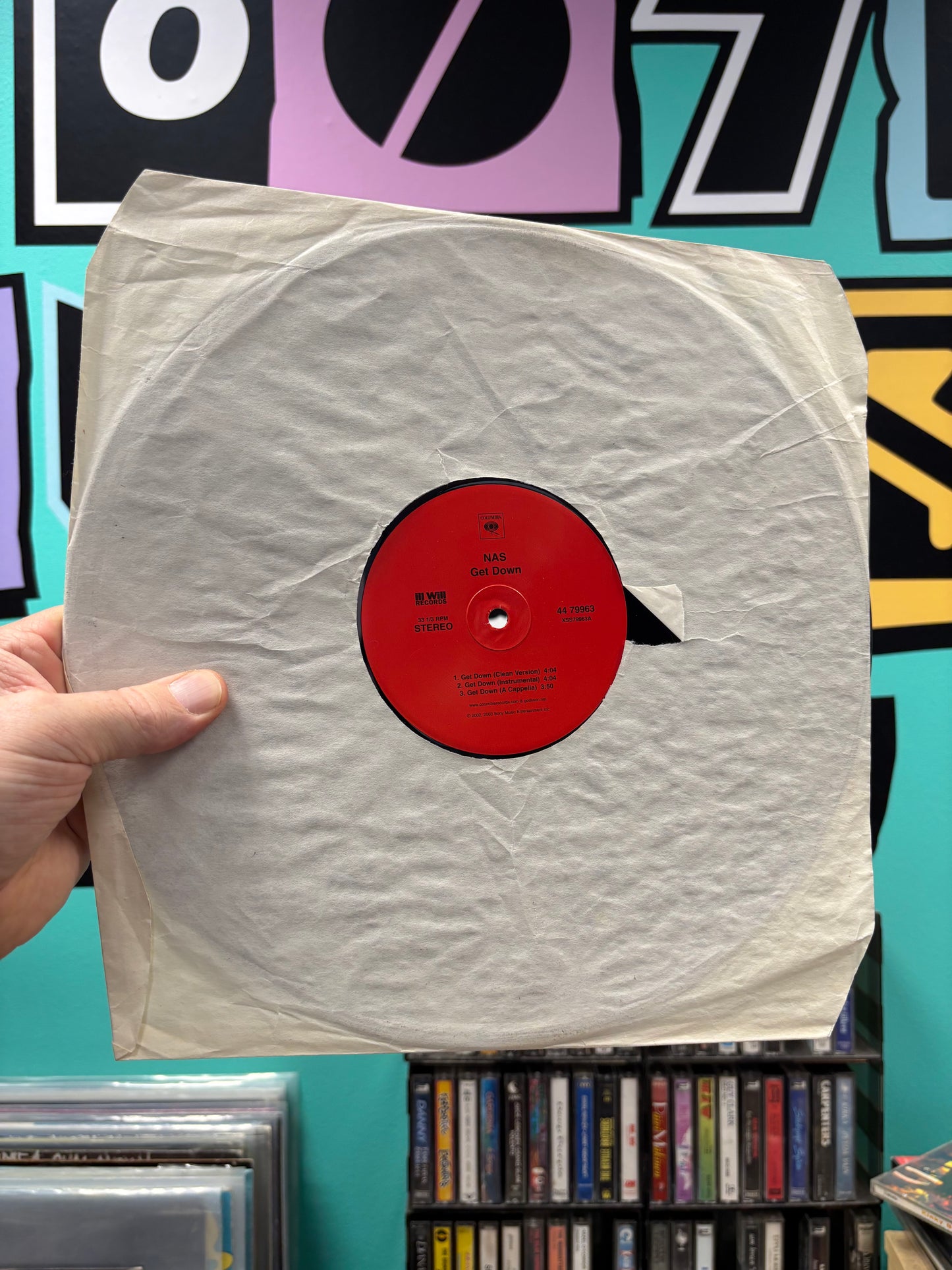 Nas: Get Down/Last Real Nigga Alive, 12inch, 1st pressing, Columbia, US 2003
