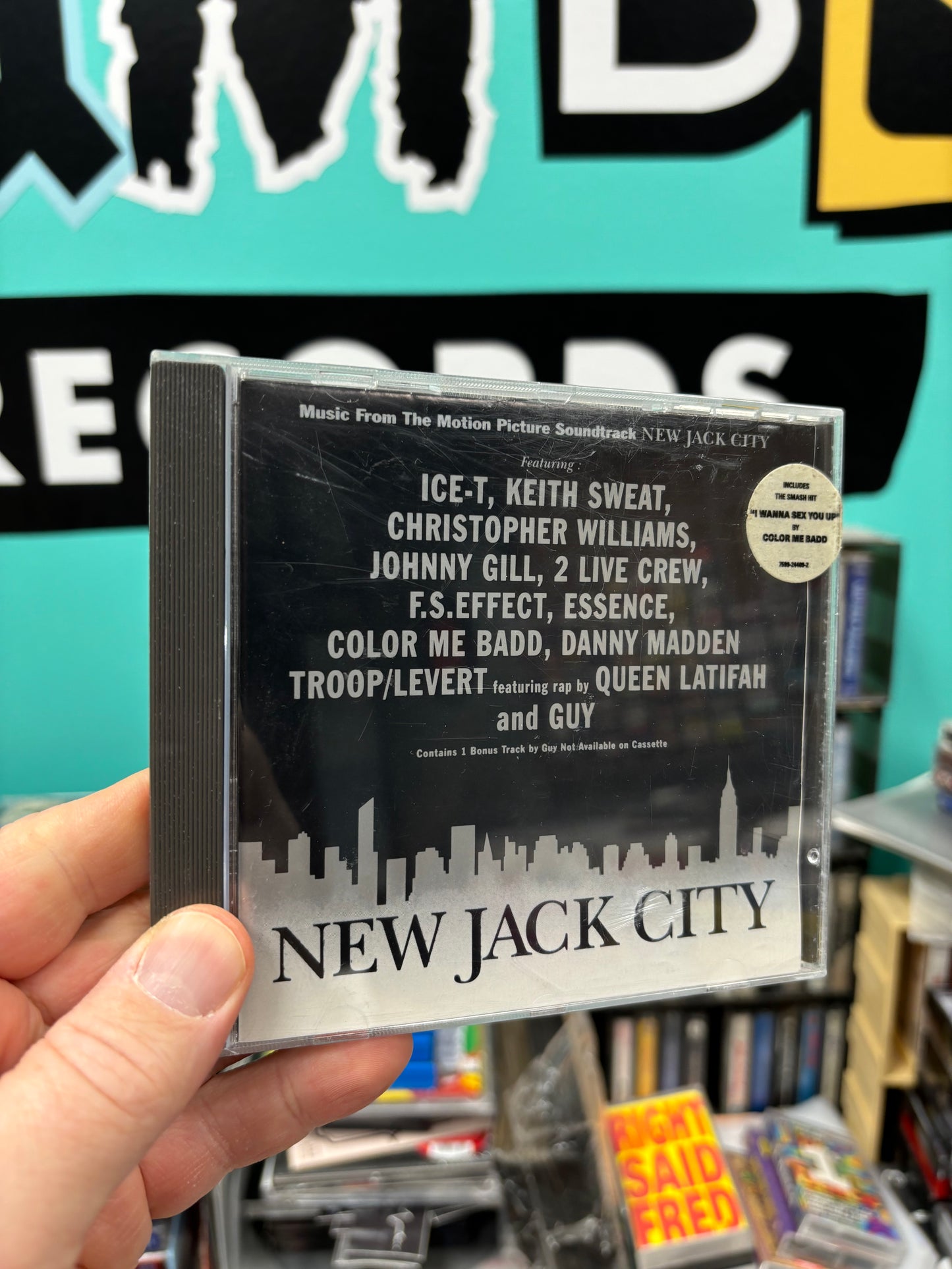 Music From The Motion Picture Soundtrack New Jack City, CD, Giant Records, Europe 1991