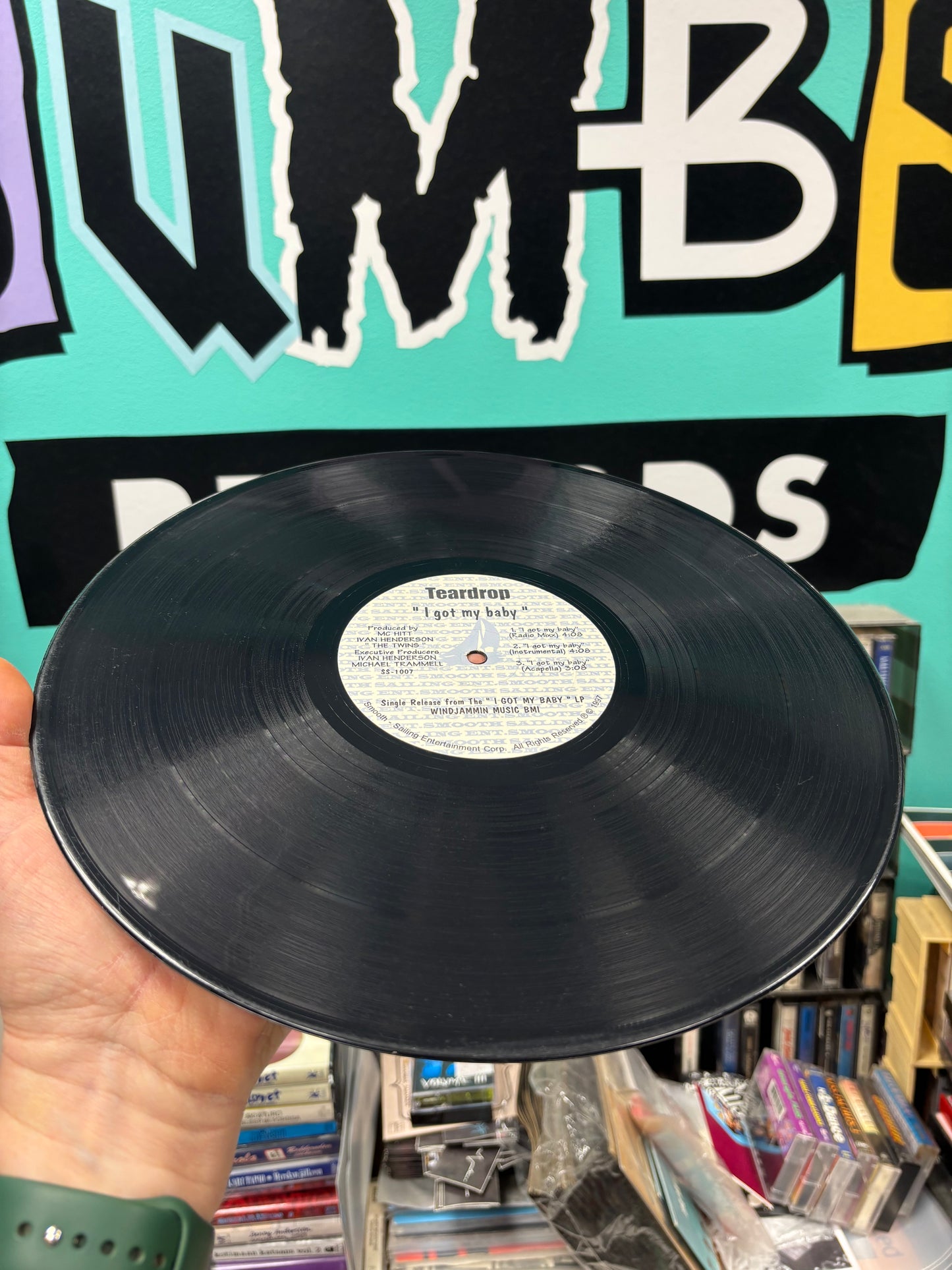 Teardrop: I Got My Baby, 12inch, Only pressing, Smooth Sailing Records, US 1997