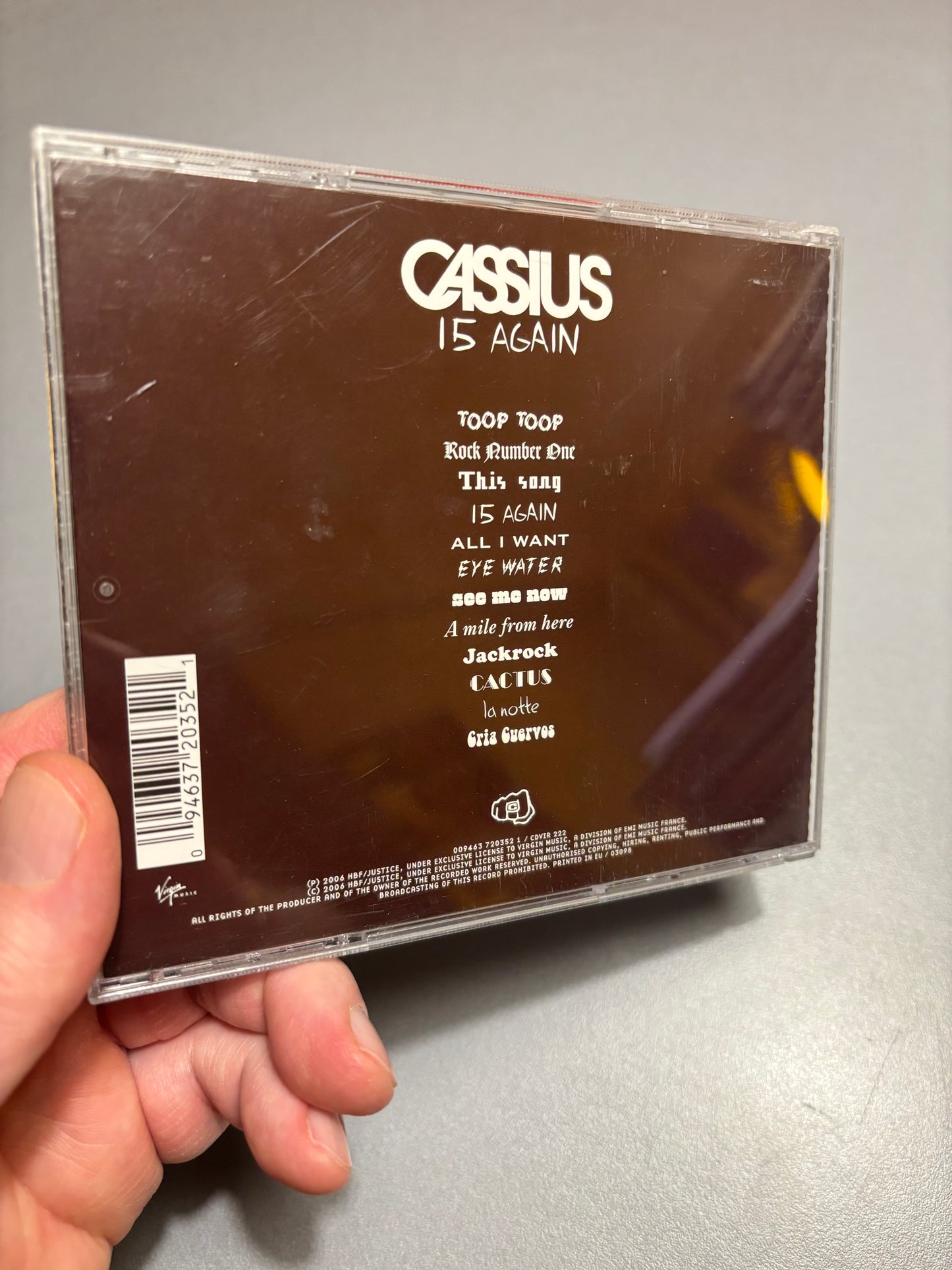 Cassius: 15 Again, CD, Virgin, Europe 2006