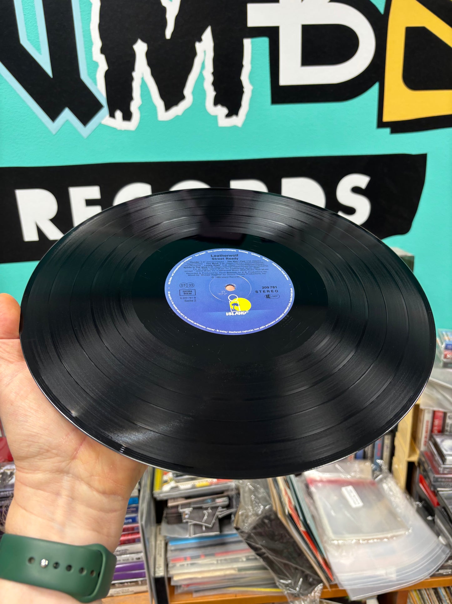 Leatherwolf: Street Ready, LP, Island Records, Germany 1989