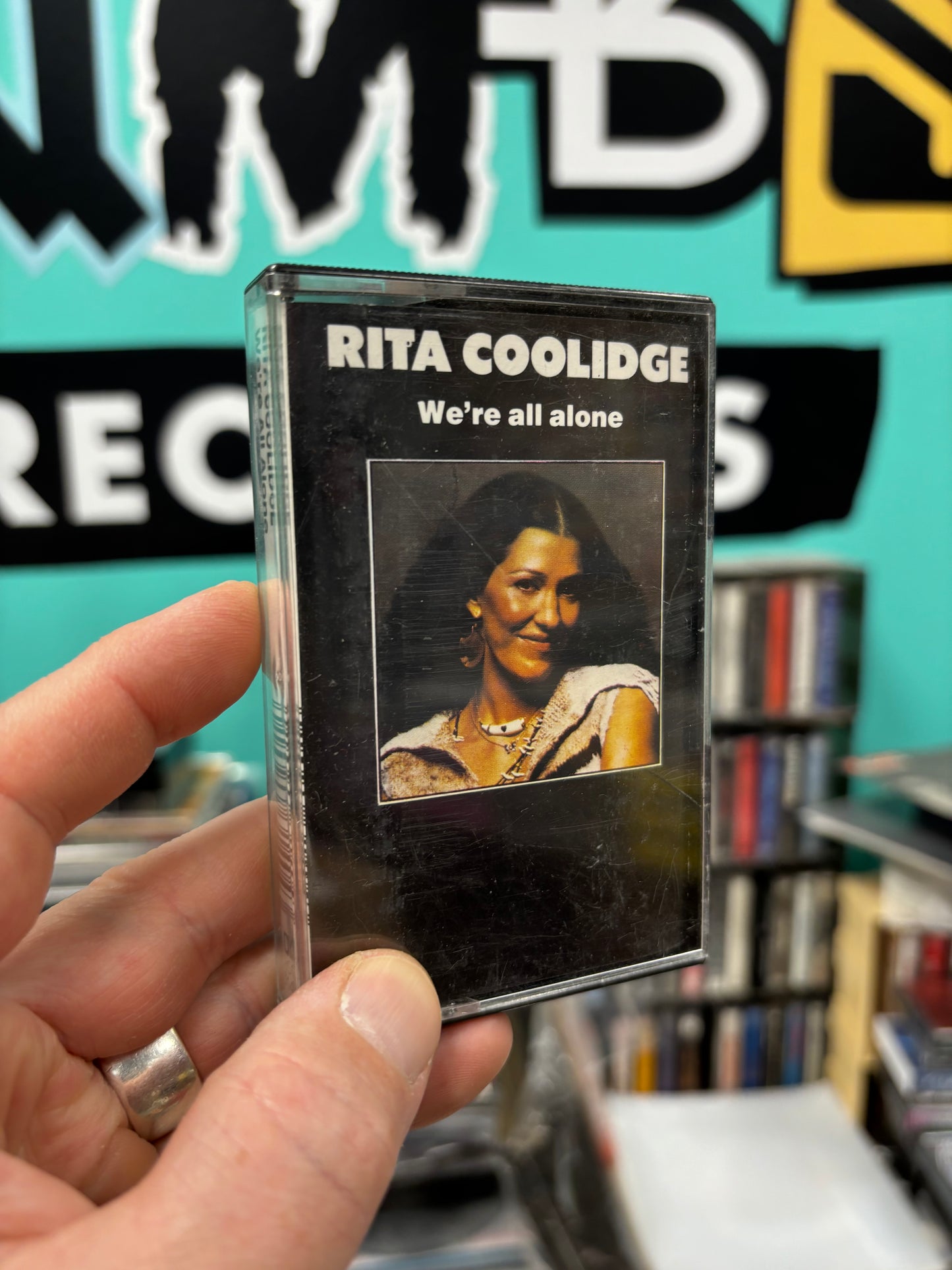 Rita Coolidge: We’re All Alone, C-cassette, reissue, Hallmark, UK year?