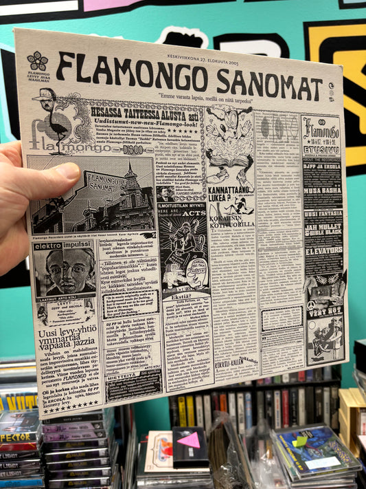 Flamongo Sanomat LP, various, 1st pressing, Only vinyl pressing, Finland 2004