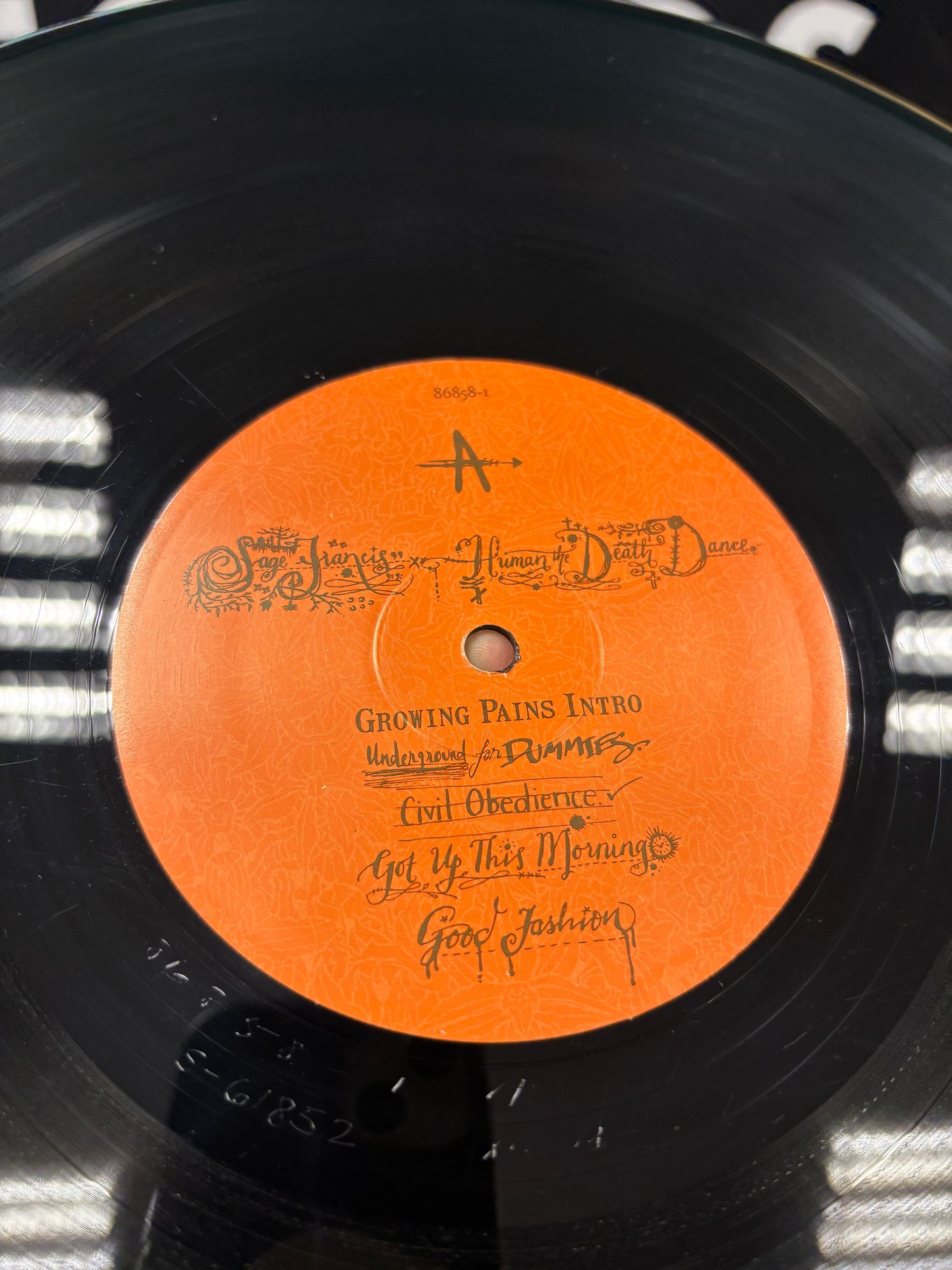 Sage Francis: Human The Death Dance, 2LP, 1st pressing, Only vinyl pressing, Epitaph, US 2007