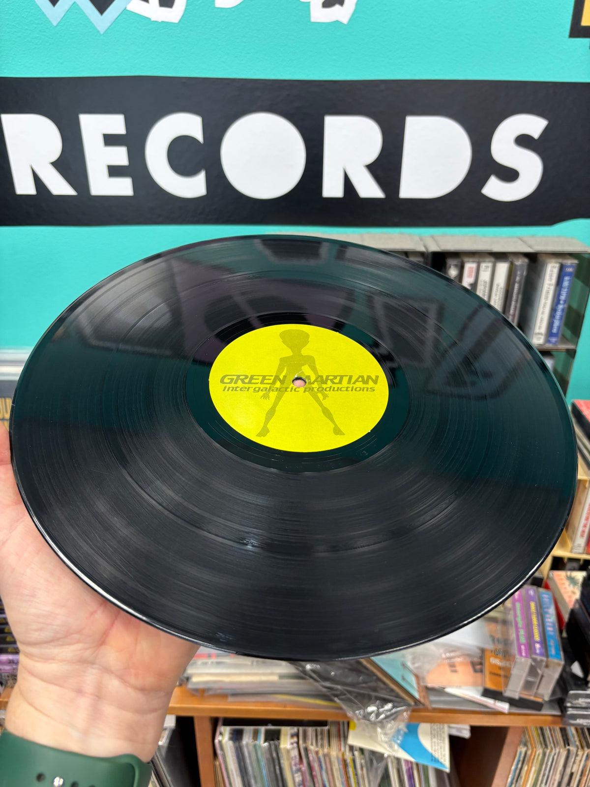 Velvet Girl: Promise U Heaven, 12inch, Only pressing, Green Martian, Belgium 2002
