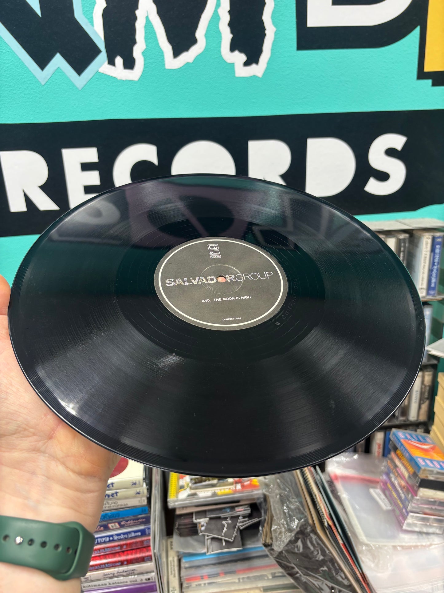 Salvador Group: The Moon Is High, 12inch, Only official pressing, Compost Records, Germany 2001