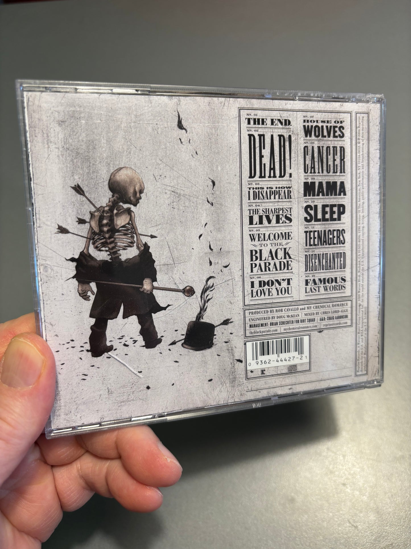 My Chemical Romance: The Black Parade, CD, Reprise Records, Europe 2006