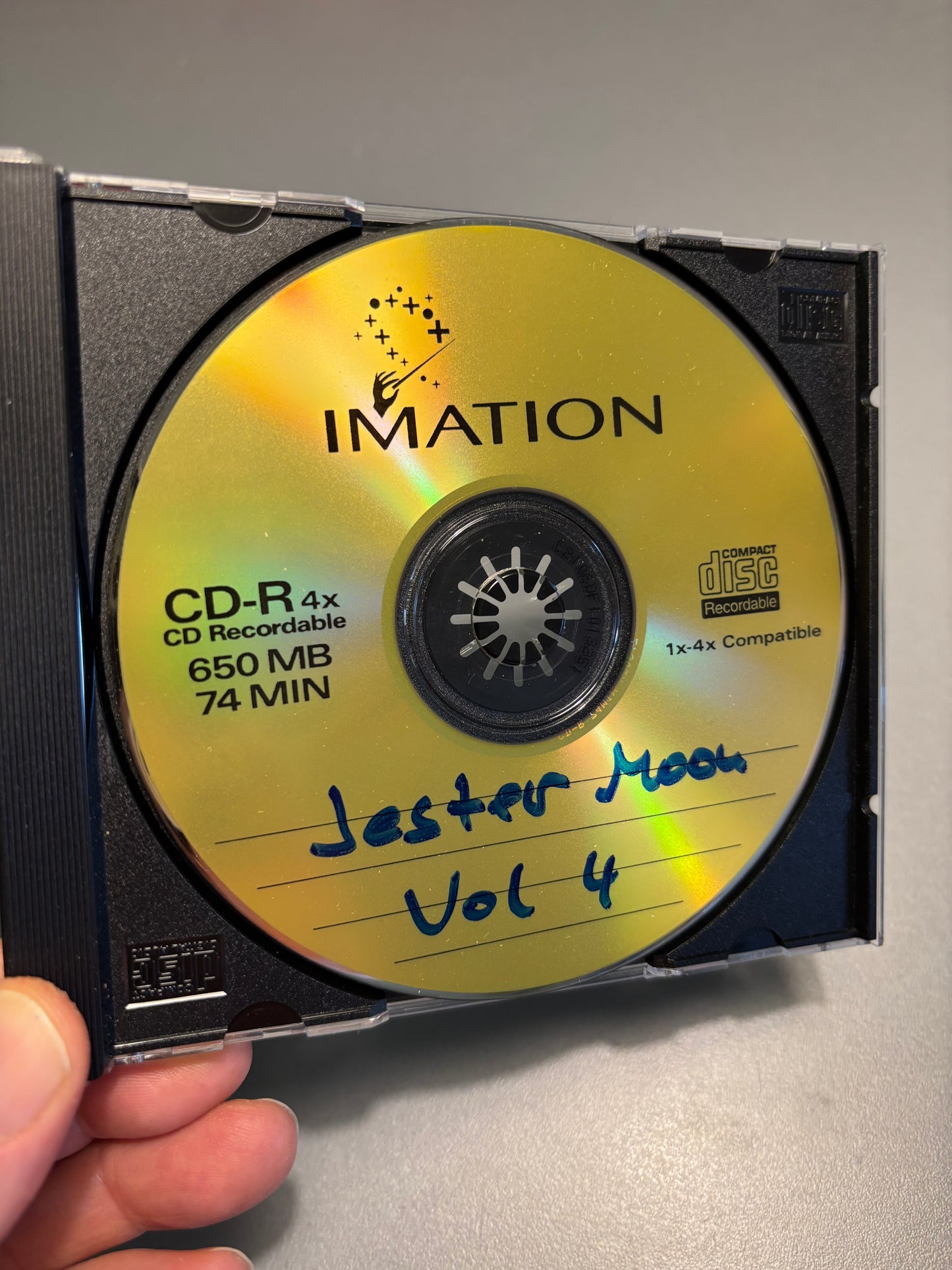 Jester Moon Vol. 4, CDr, Mix, Only pressing?, Not On Label, Promo, Finland 1990’s?